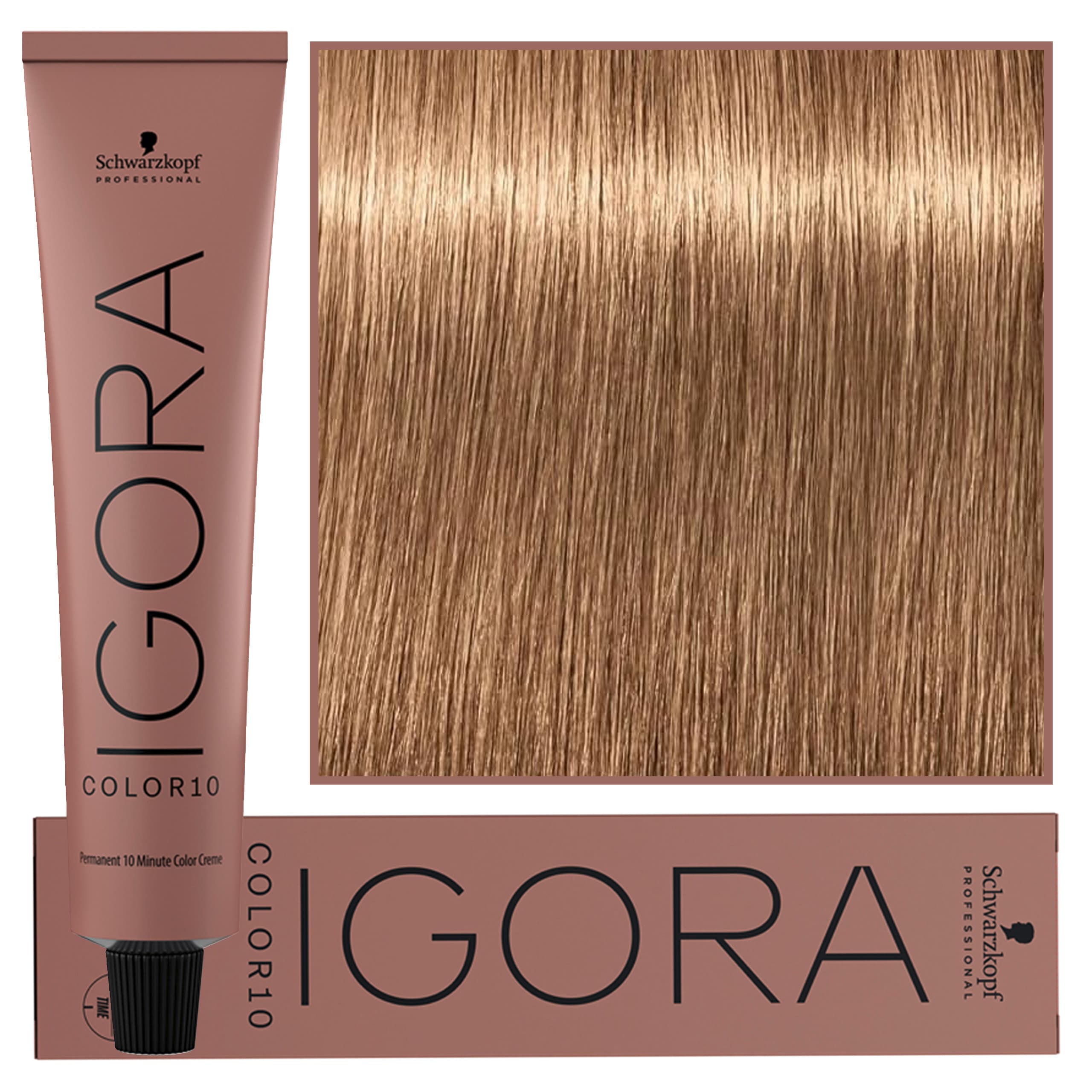 Igora Royal Color 10 – 10-minutowa farba do włosów, 8-0 | Jasny Blond Naturalny