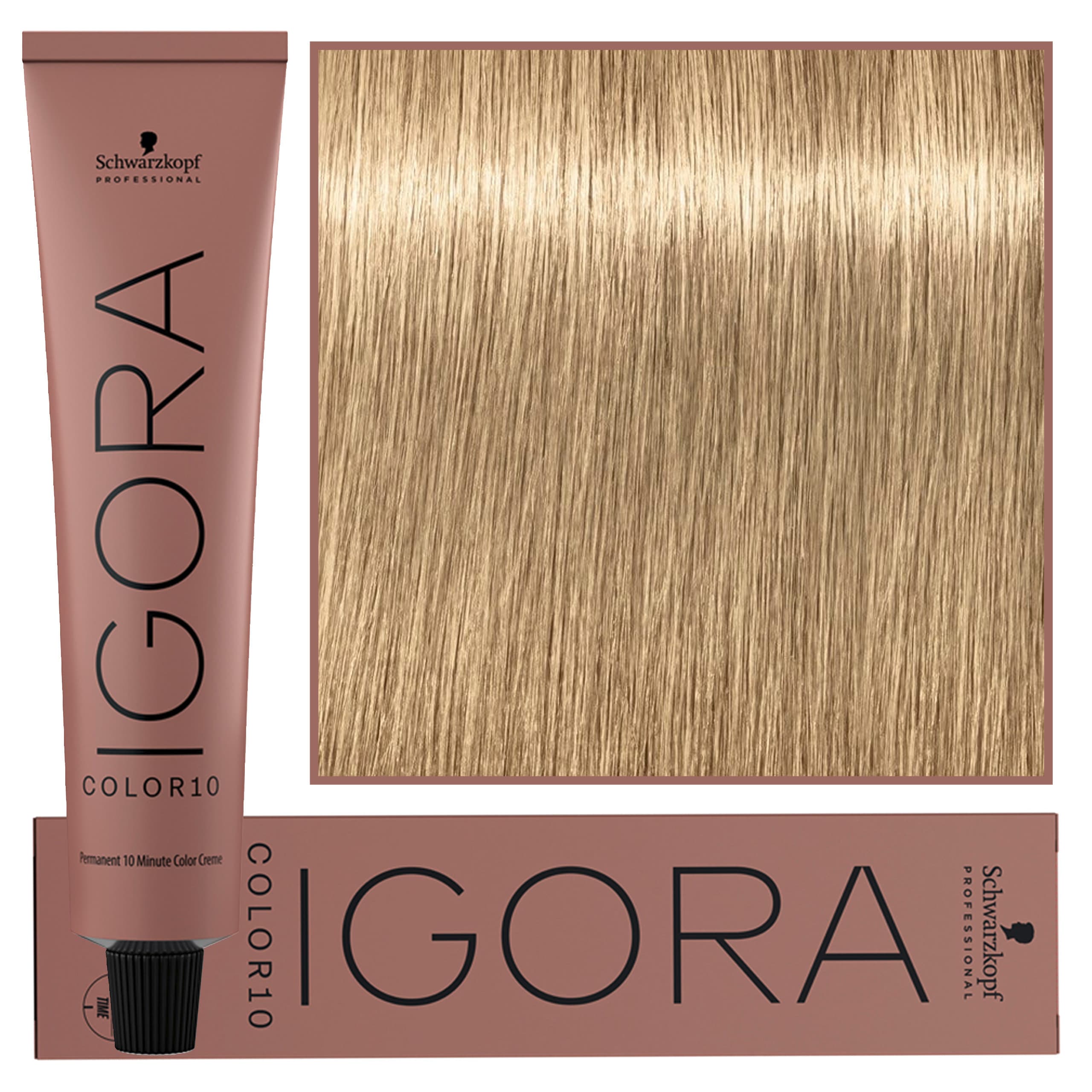 Igora Royal Color 10 – 10-minutowa farba do włosów, 9-0 | Ekstra Jasny Blond Naturalny