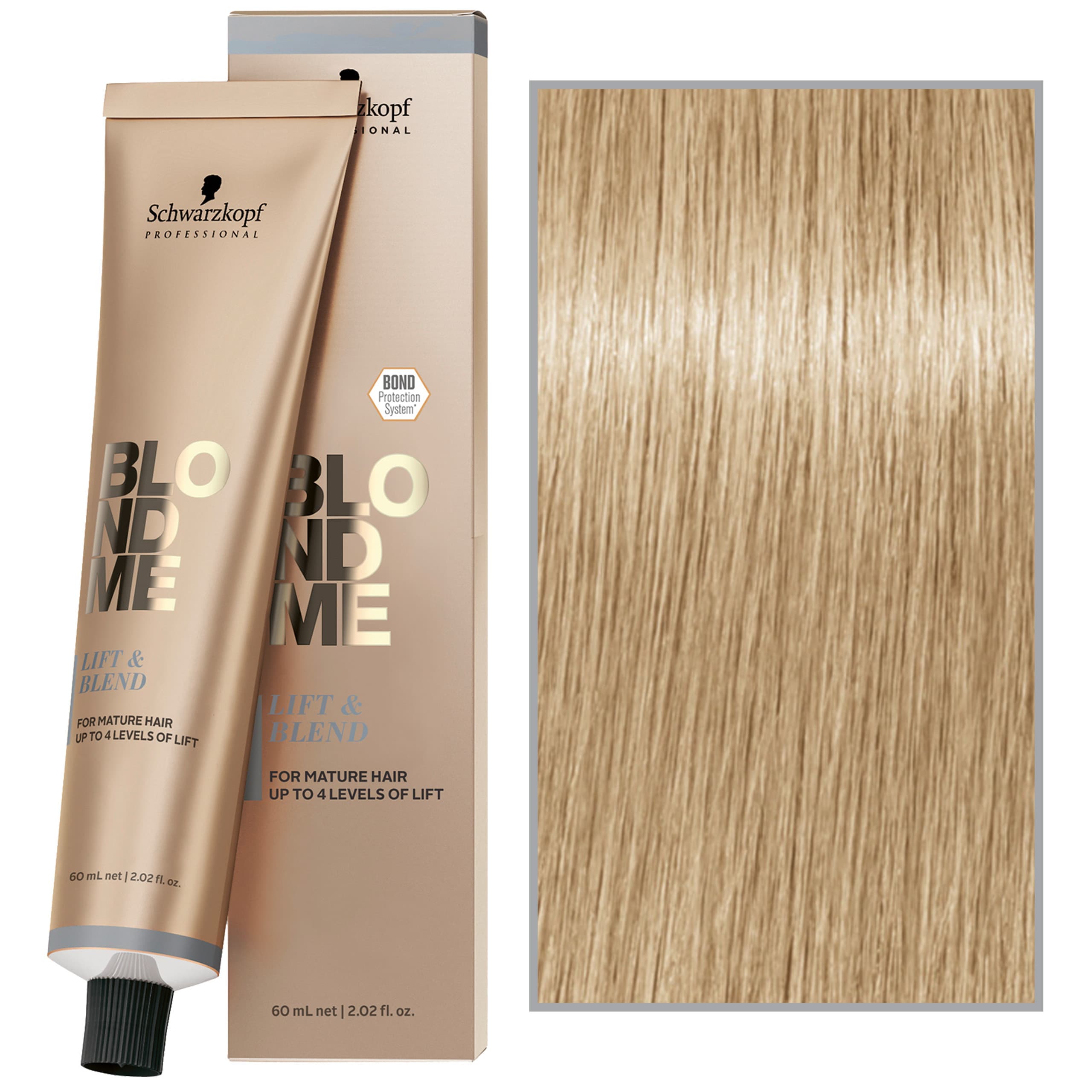 Blondme Lift & Blend krem rozświetlający do włosów blond odcień Ice