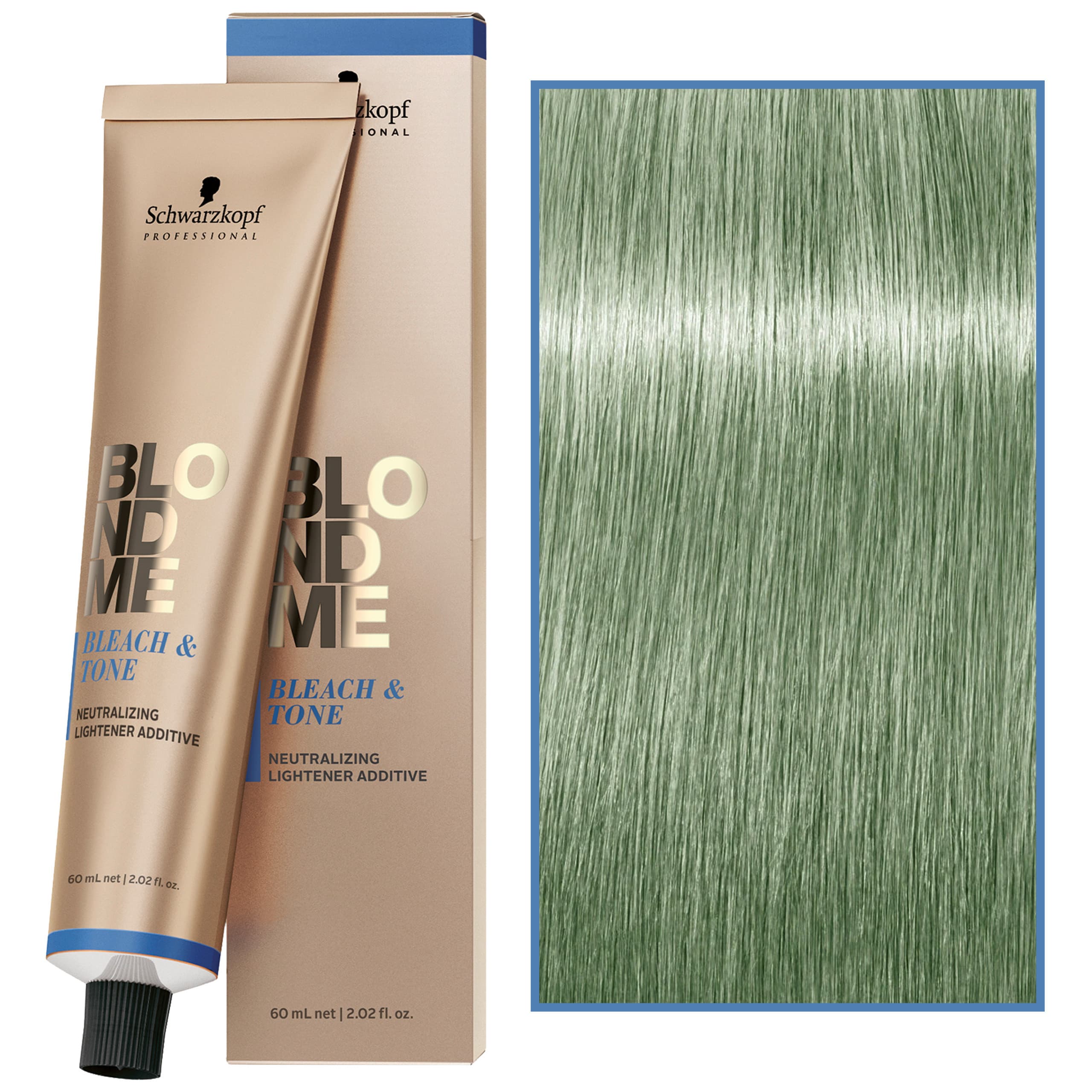 BlondMe Bleach&Tone – krem rozjaśniająco-tonujący do włosów, Matt | Matowy