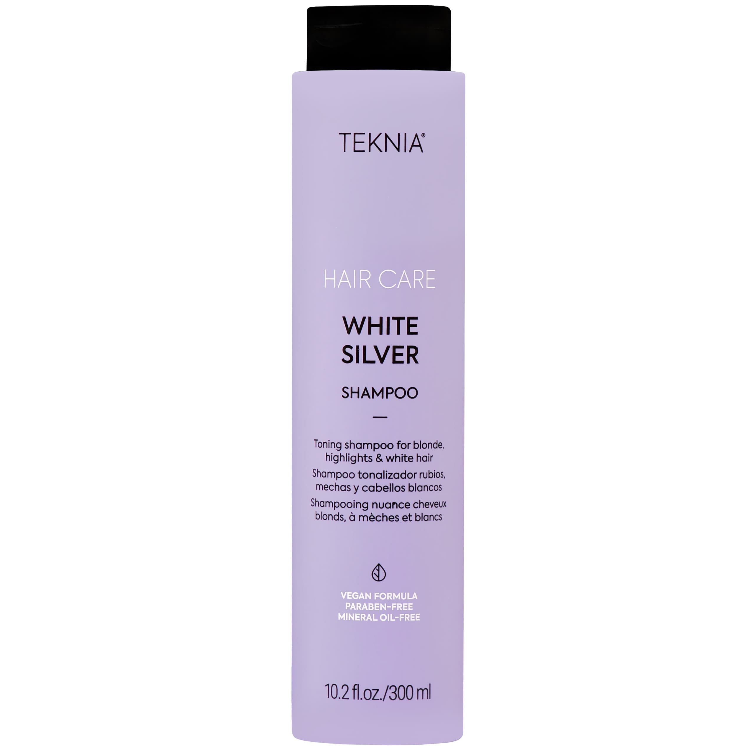 Teknia White Silver Shampoo - nawilżający szampon do włosów siwych i blond