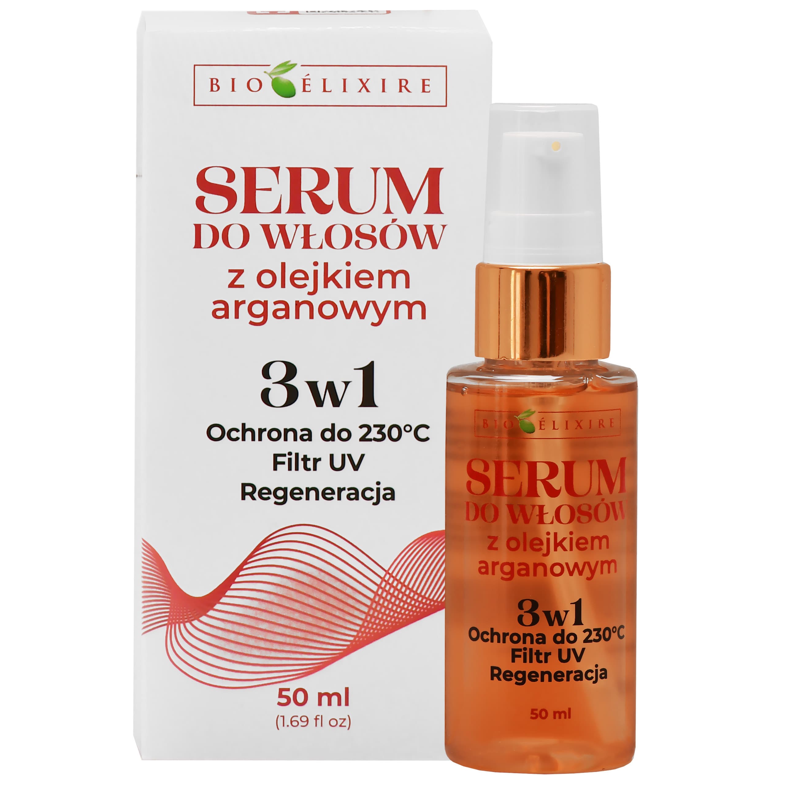 Olejek Arganowy serum do włosów zniszczonych