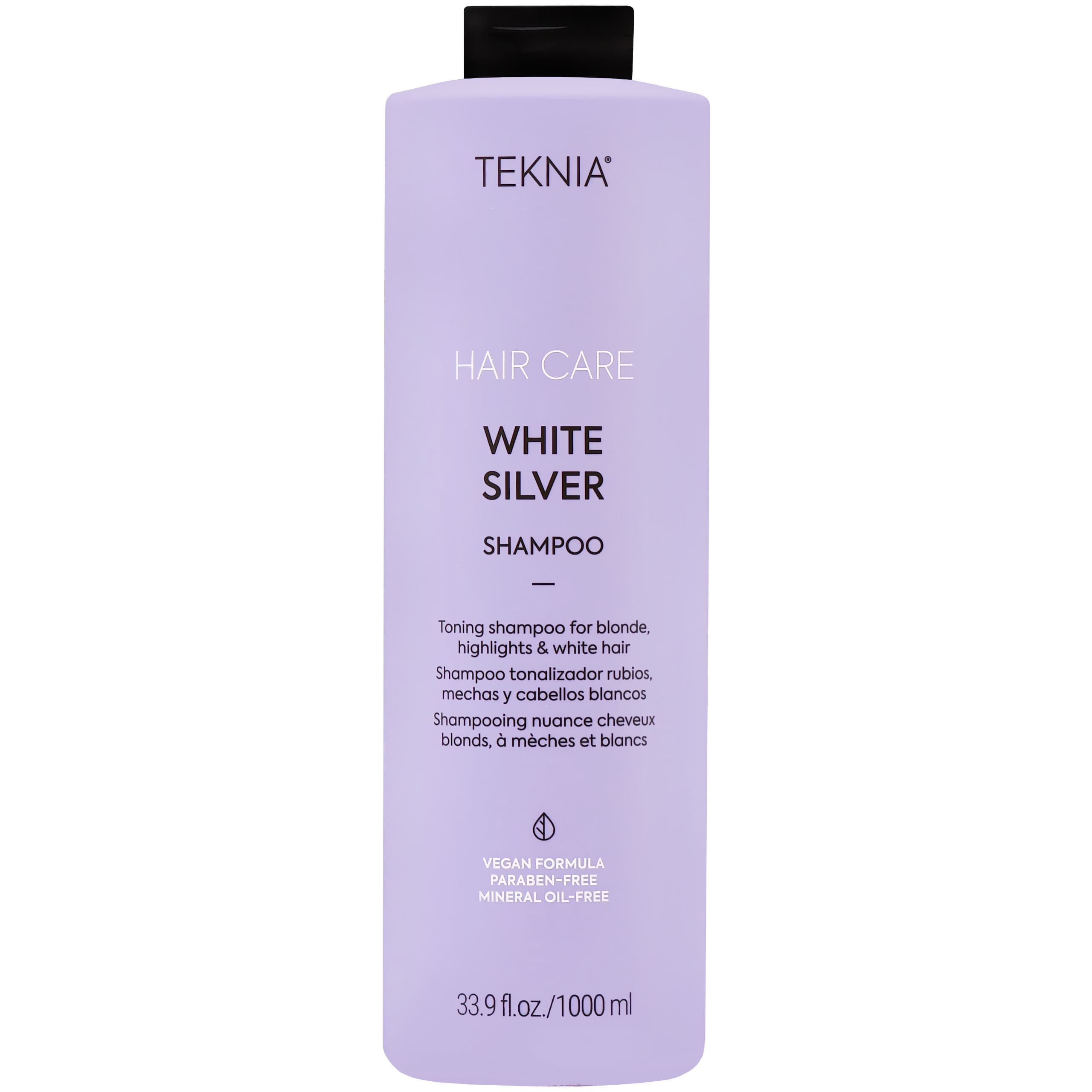 Teknia White Silver Shampoo - nawilżający szampon do włosów siwych i blond