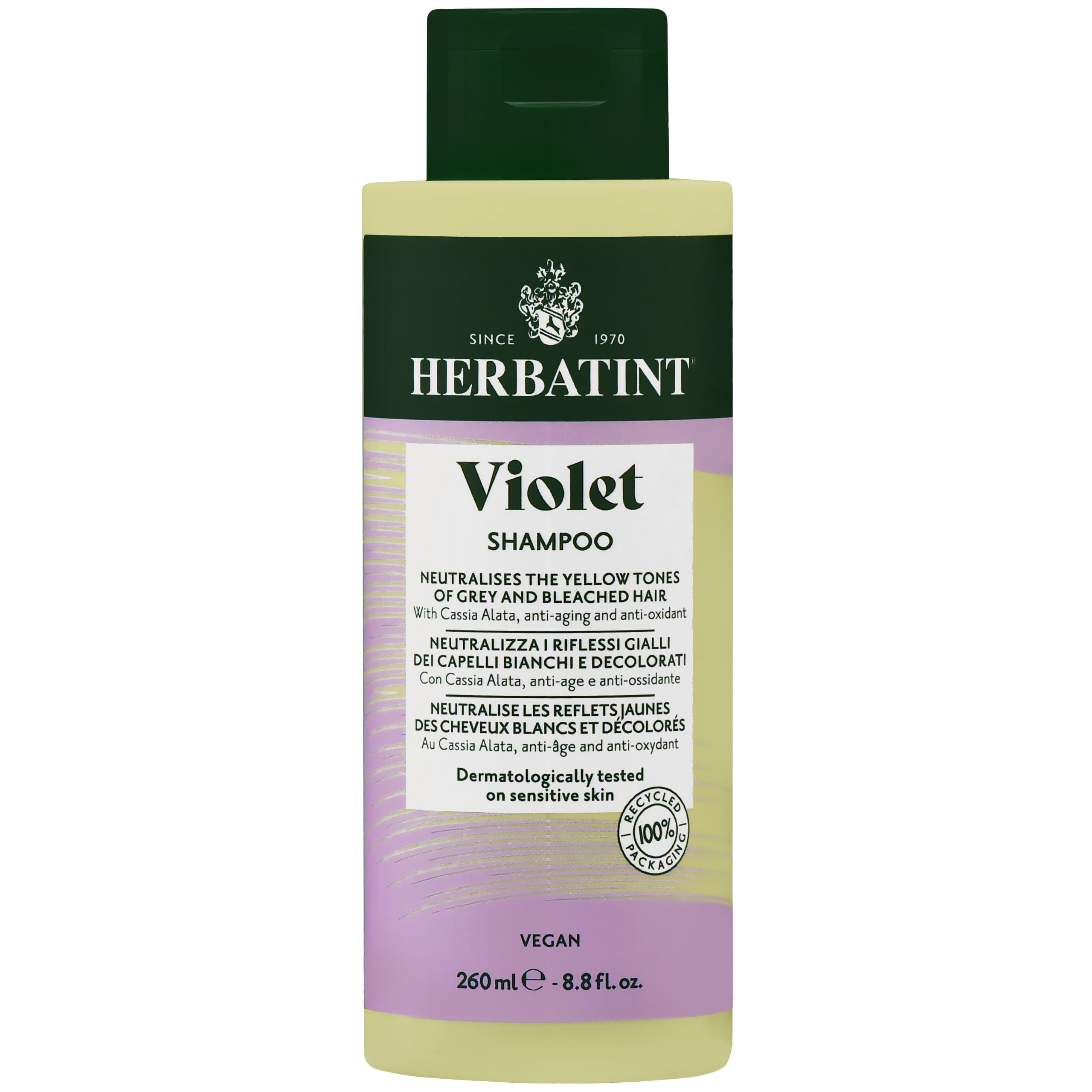 Violet Shampoo - fioletowy szampon do włosów siwych i rozjaśnianych