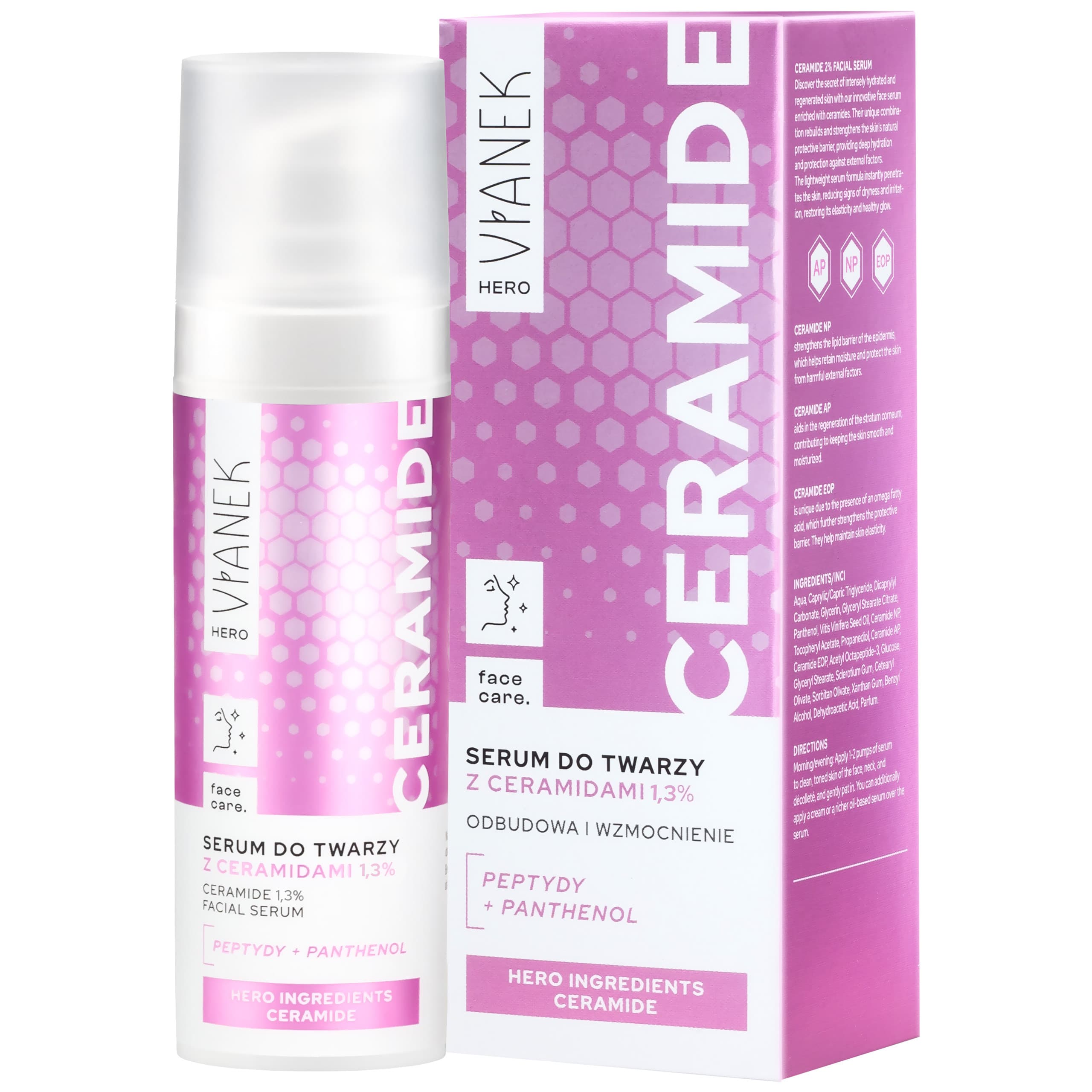 Hero Serum do twarzy z ceramidami 1,3%