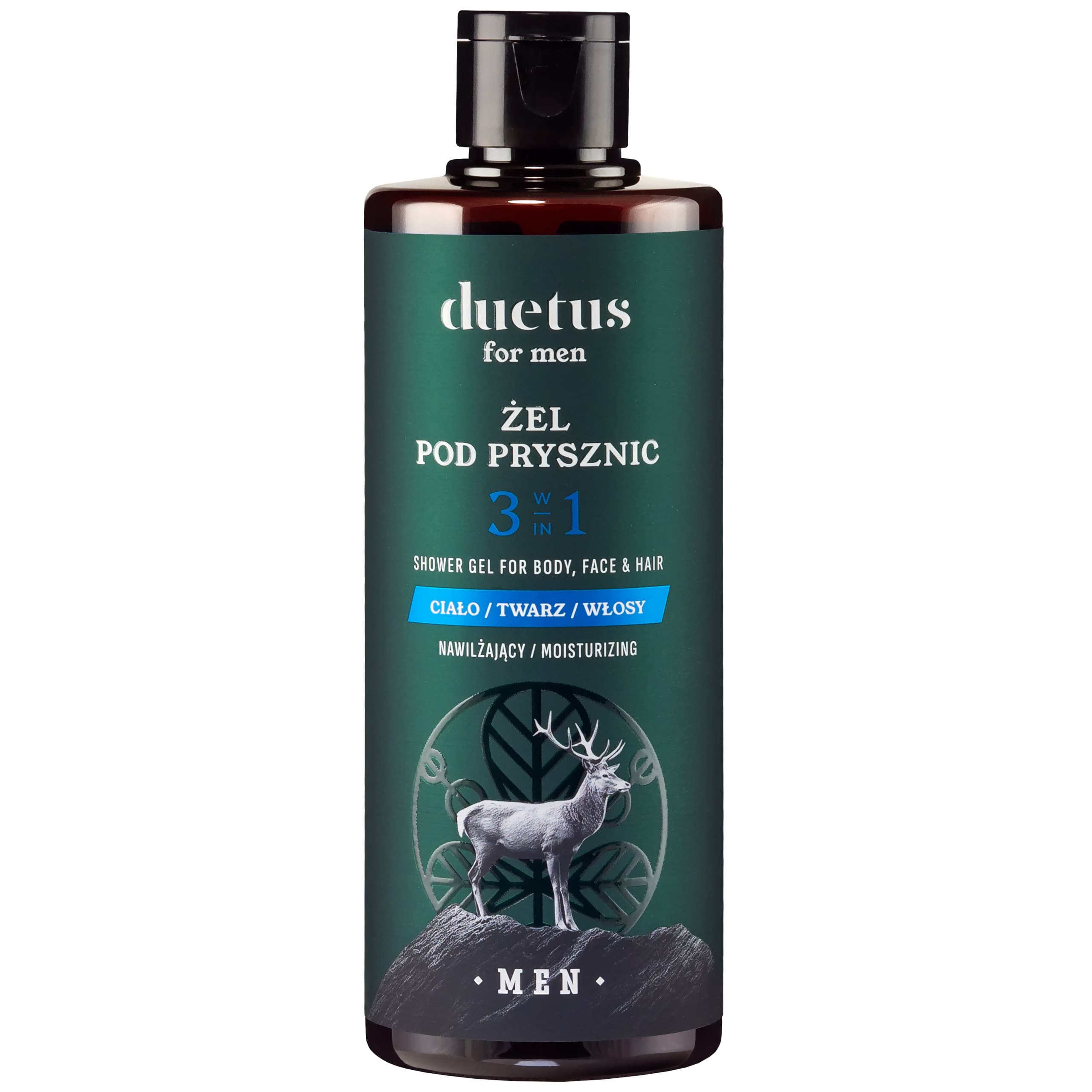 For Men - nawilżający żel pod prysznic dla mężczyzn 3w1