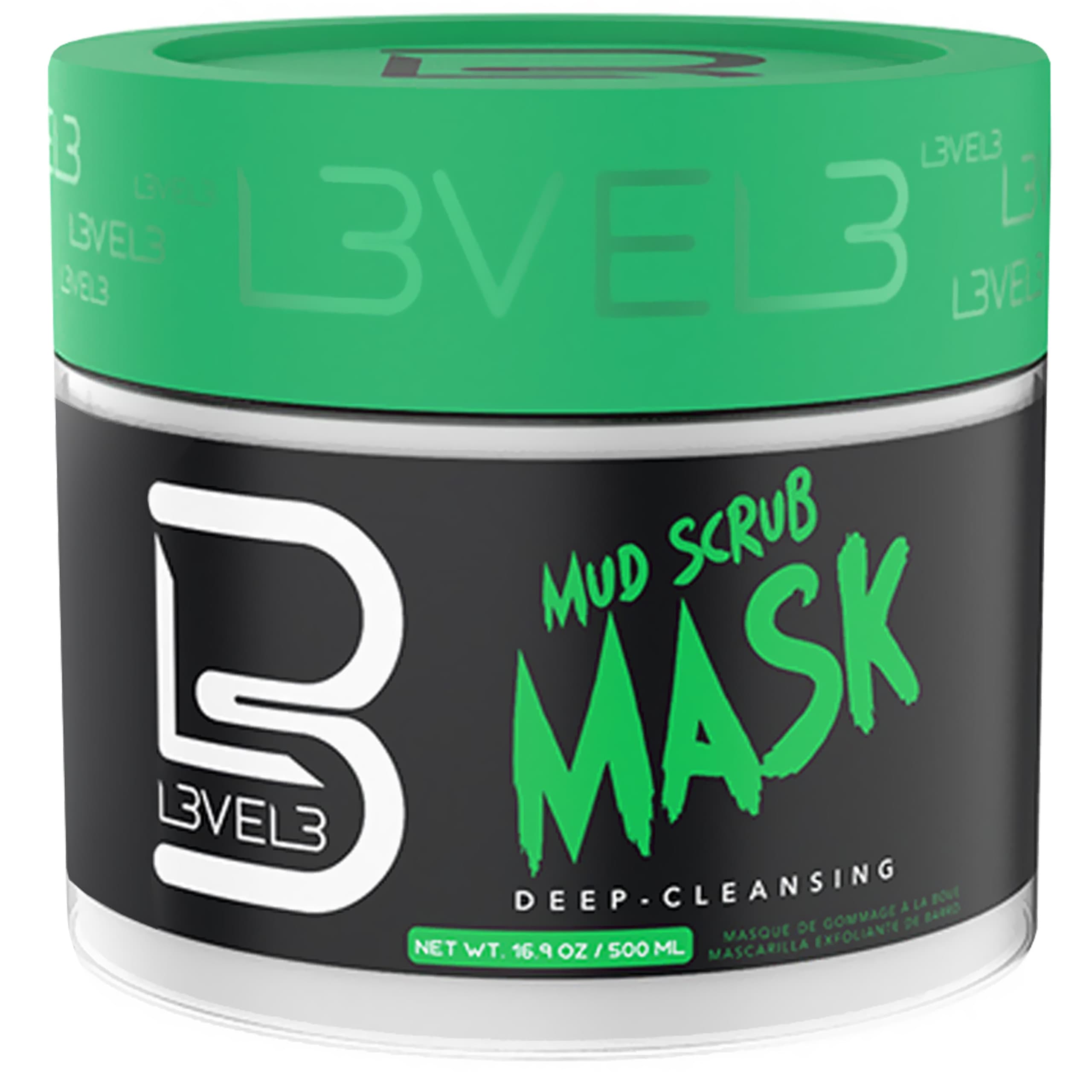 L3VEL3 Mud Scrub Mask - błotna maseczka peelingująca do twarzy