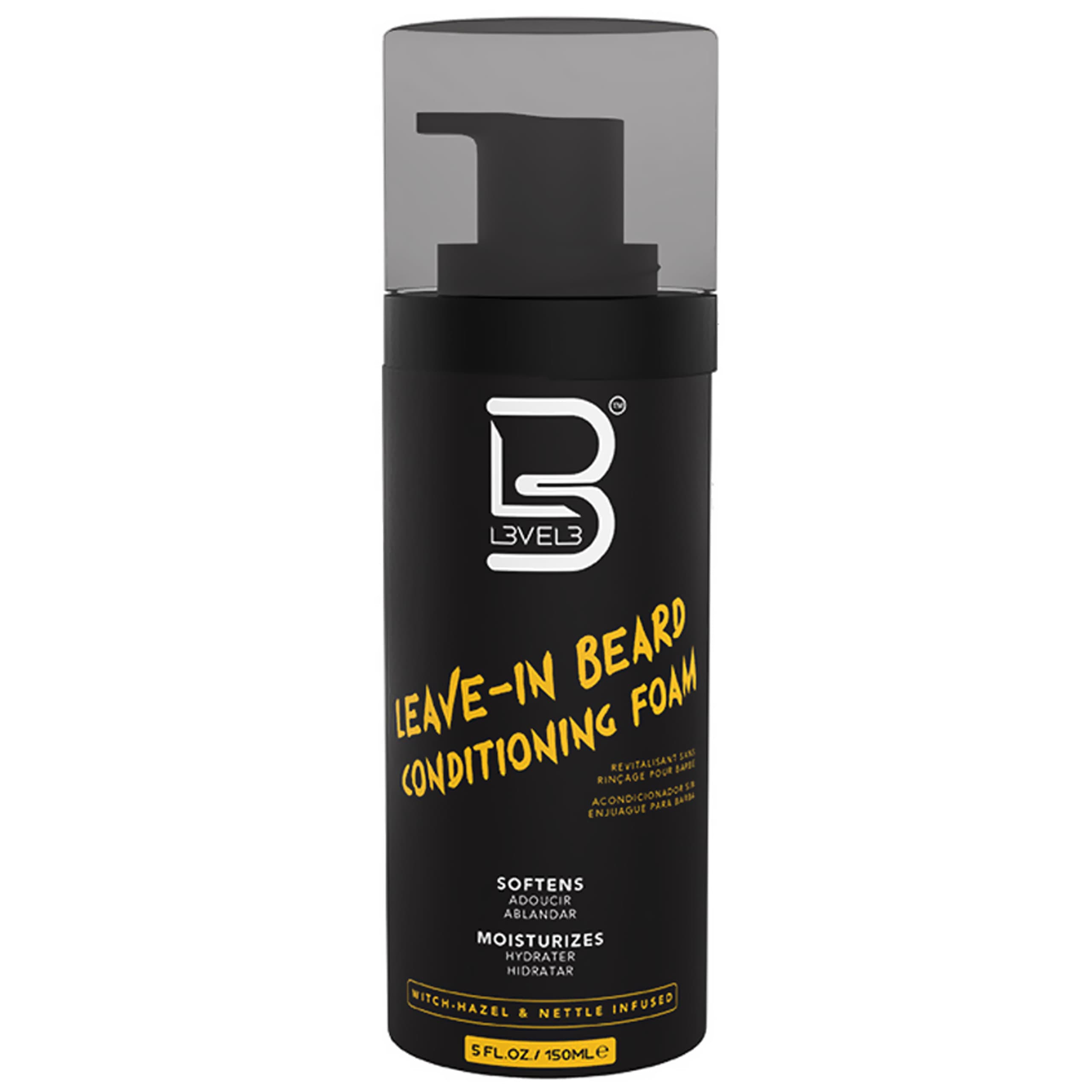 L3VEL3 Leave In Beard Conditioning Foam - nawilżająca pianka do brody bez spłukiwania