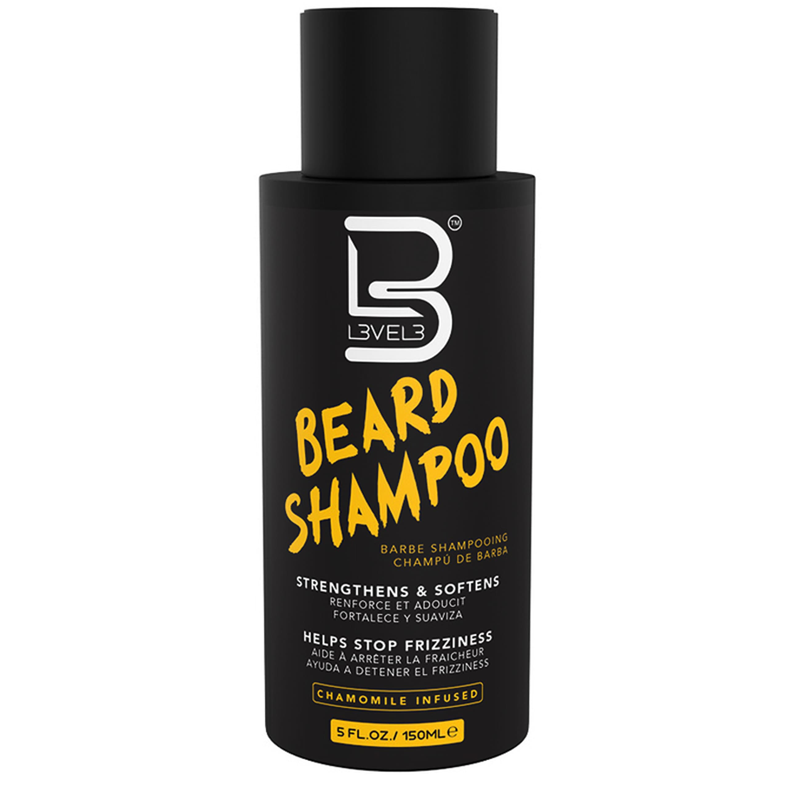 L3VEL3 Beard Shampoo - nawilżający szampon do brody z ekstraktem z rumianku