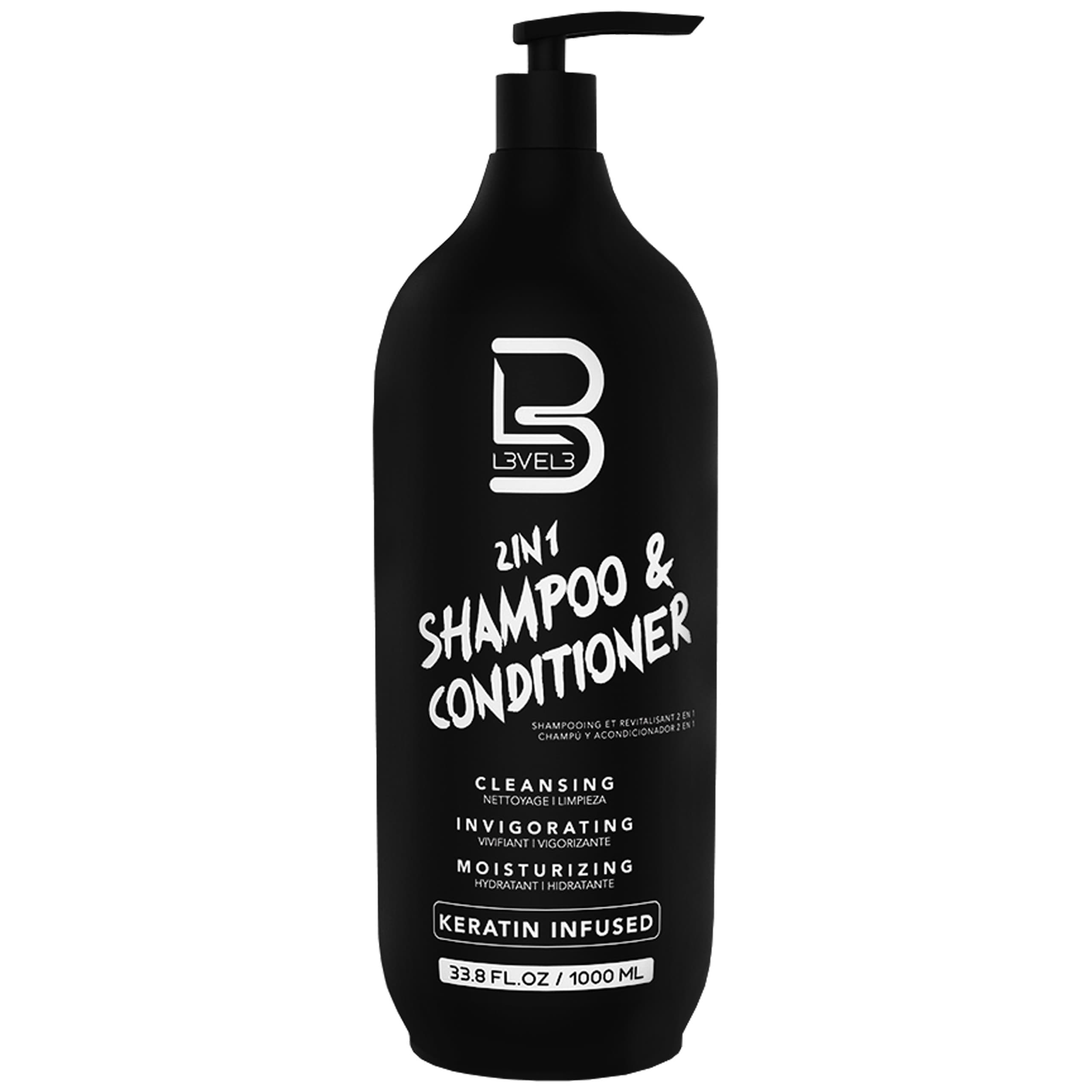 L3VEL3 2-in-1 Shampoo&Conditioner - regenerujący szampon z odżywką dla mężczyzn