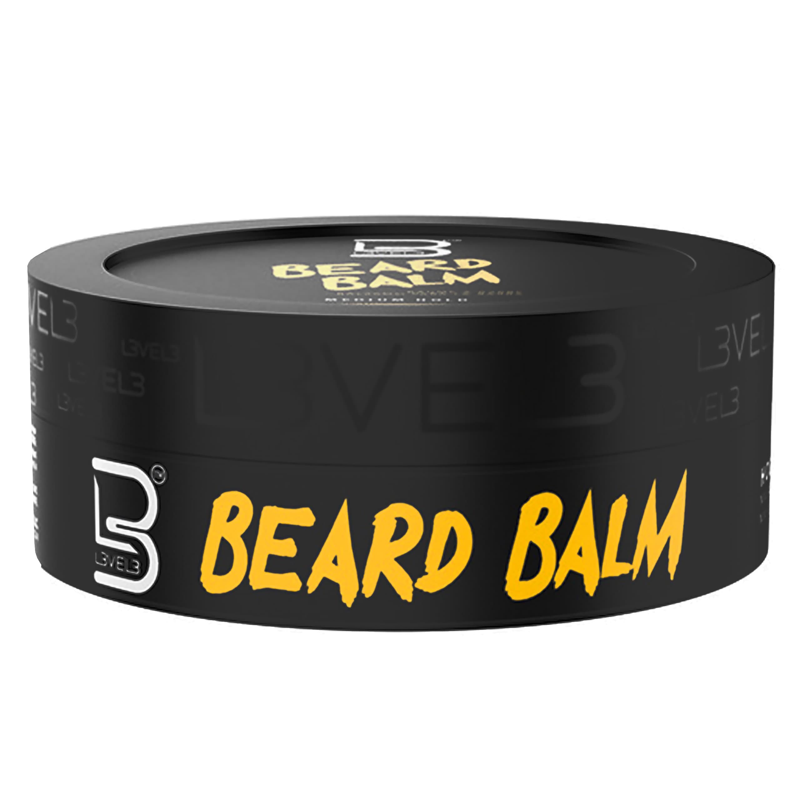 L3VEL3 Beard Balm - nawilżający balsam do brody, średnie utrwalenie