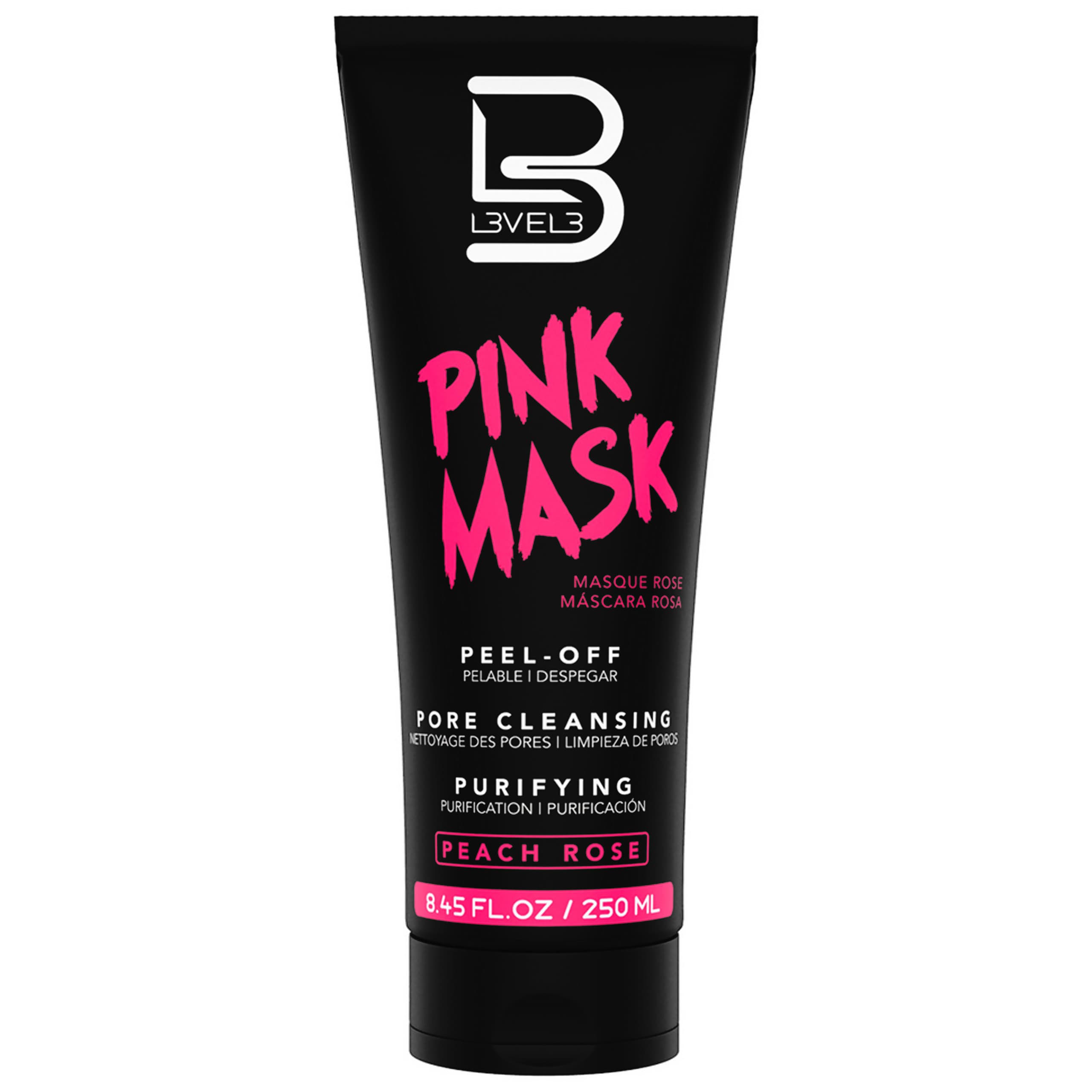 L3VEL3 Pink Peel-off Mask - oczyszczająca różowa maska do twarzy