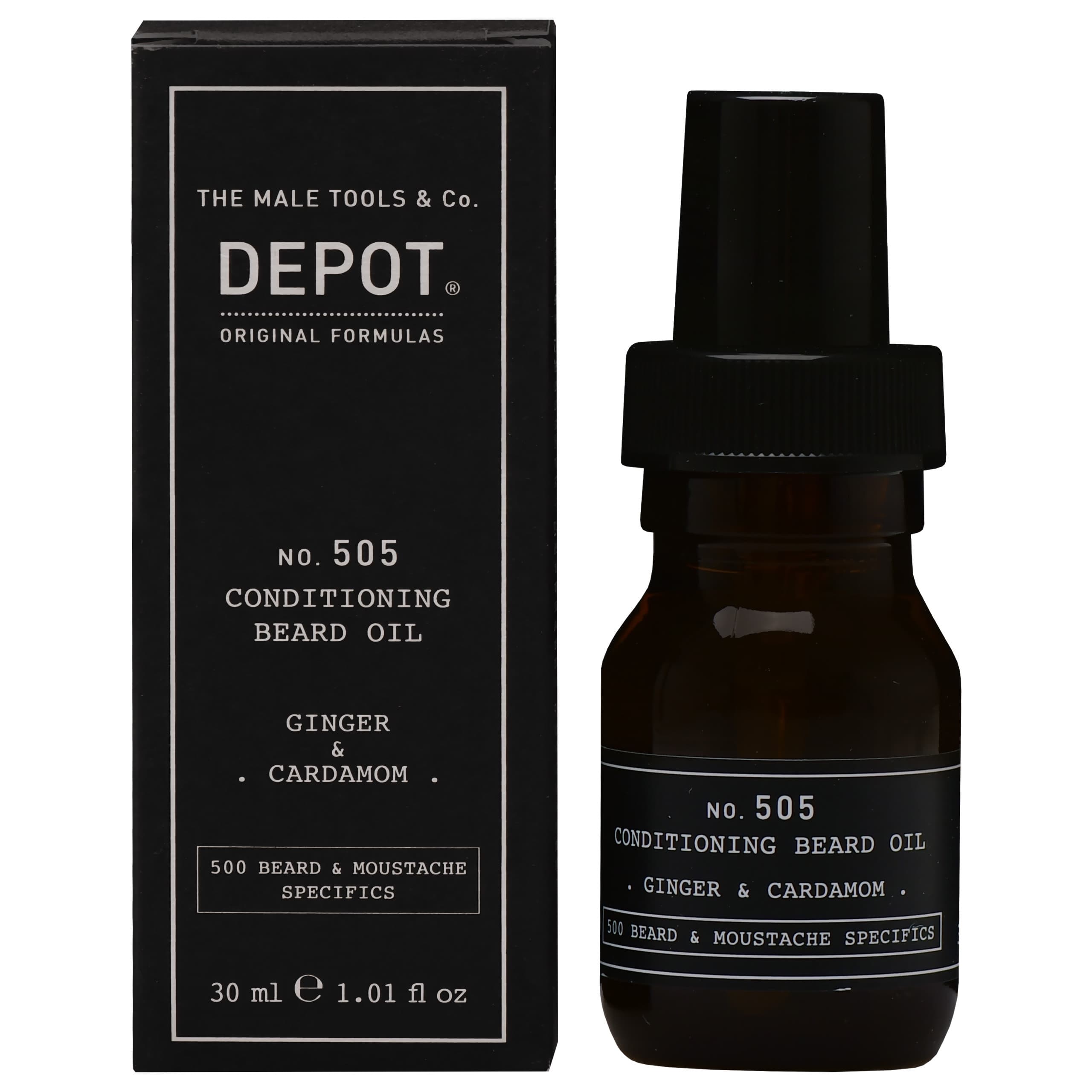 NO. 505 Ginger Cardamom Beard Oil - olejek do brody, imbir i kardamon