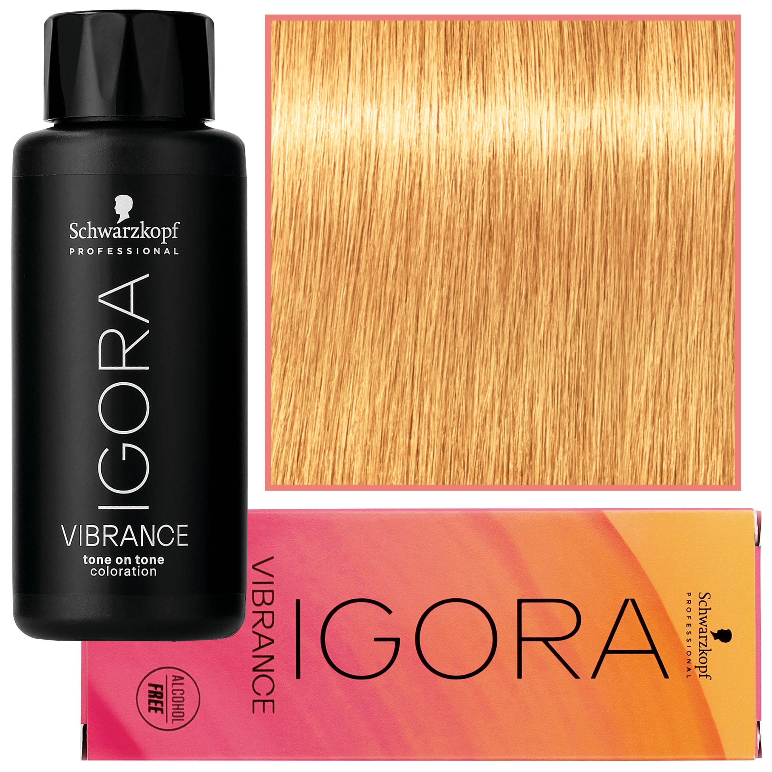 Igora Vibrance – półtrwała farba do włosów bez amoniaku, 10-57 | Złoty Miedziany Delikatny