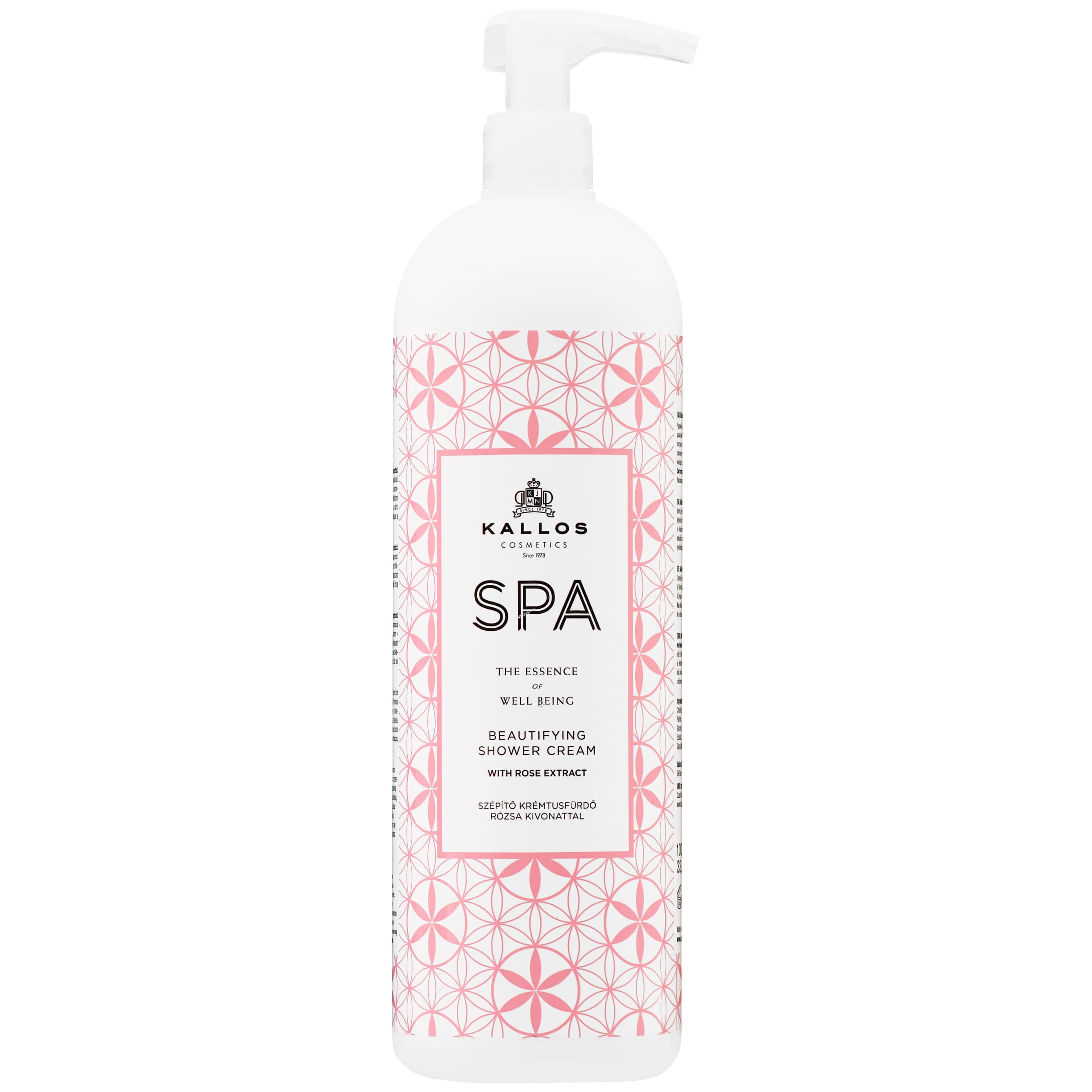SPA Beautifying Shower Cream - kremowy żel pod prysznic z ekstraktem z róży