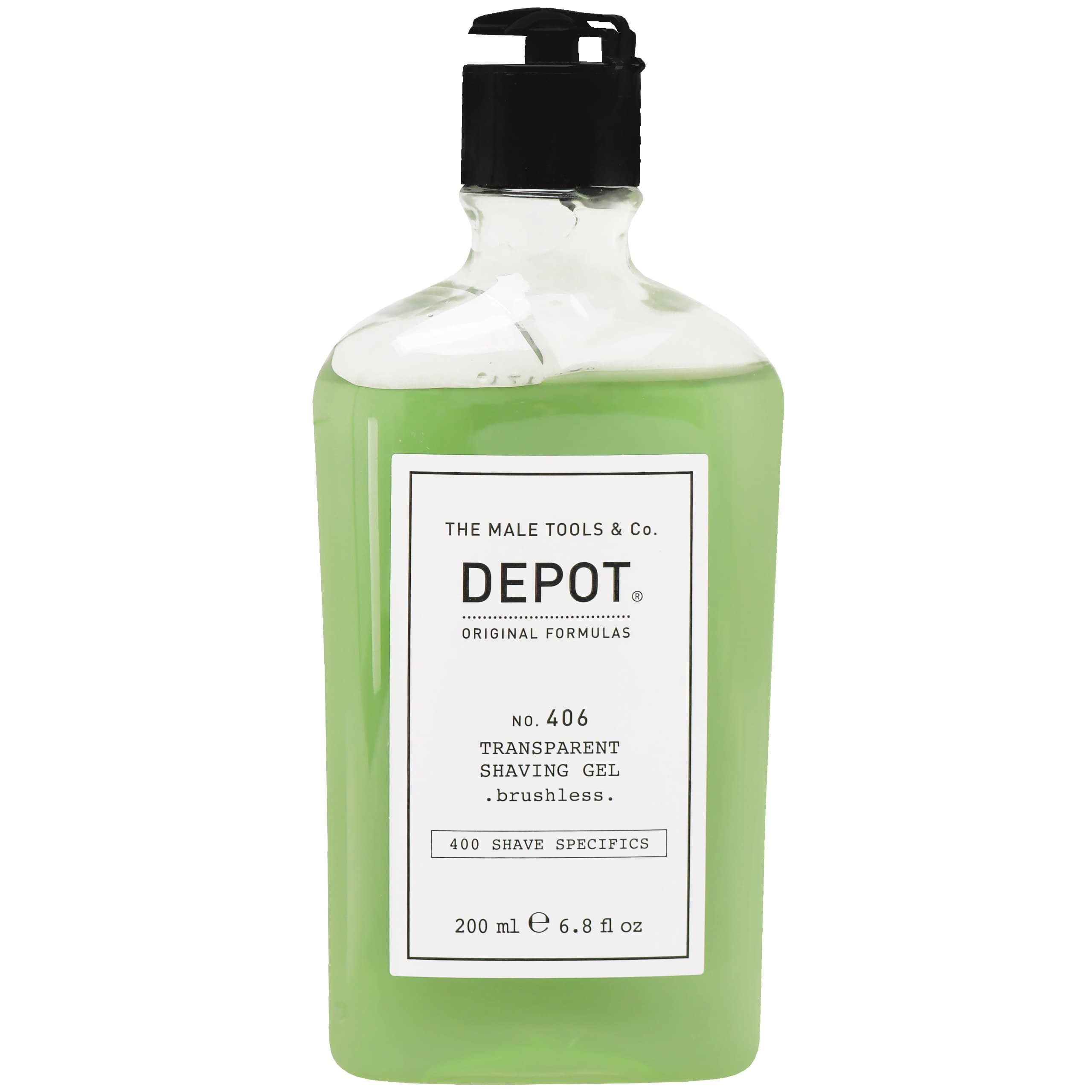 NO. 406 Transparent Shaving Gel - transparentny żel do golenia