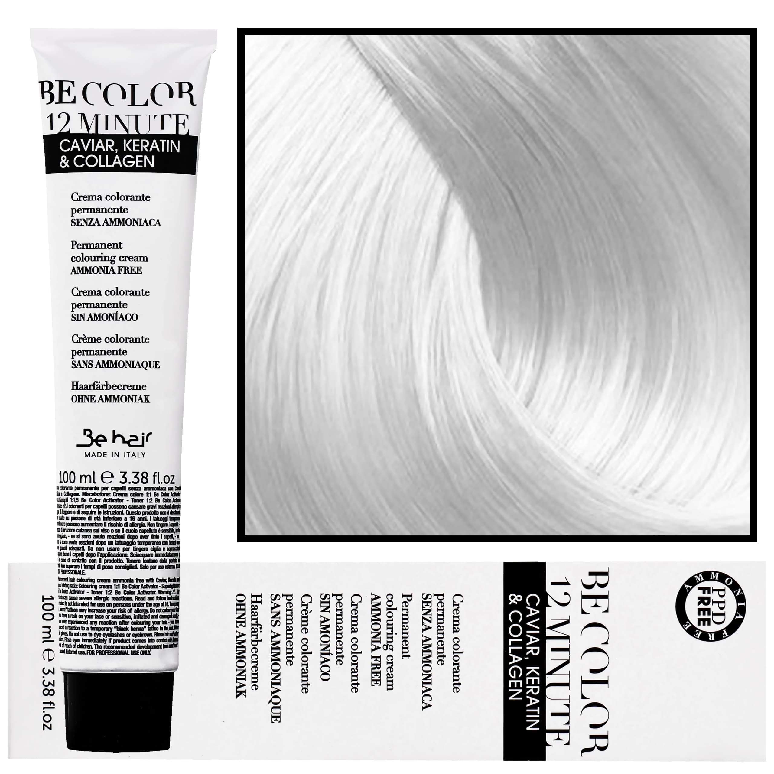 Be Color 12 minute - farba do włosów bez amoniaku, Neutral | Neutralny