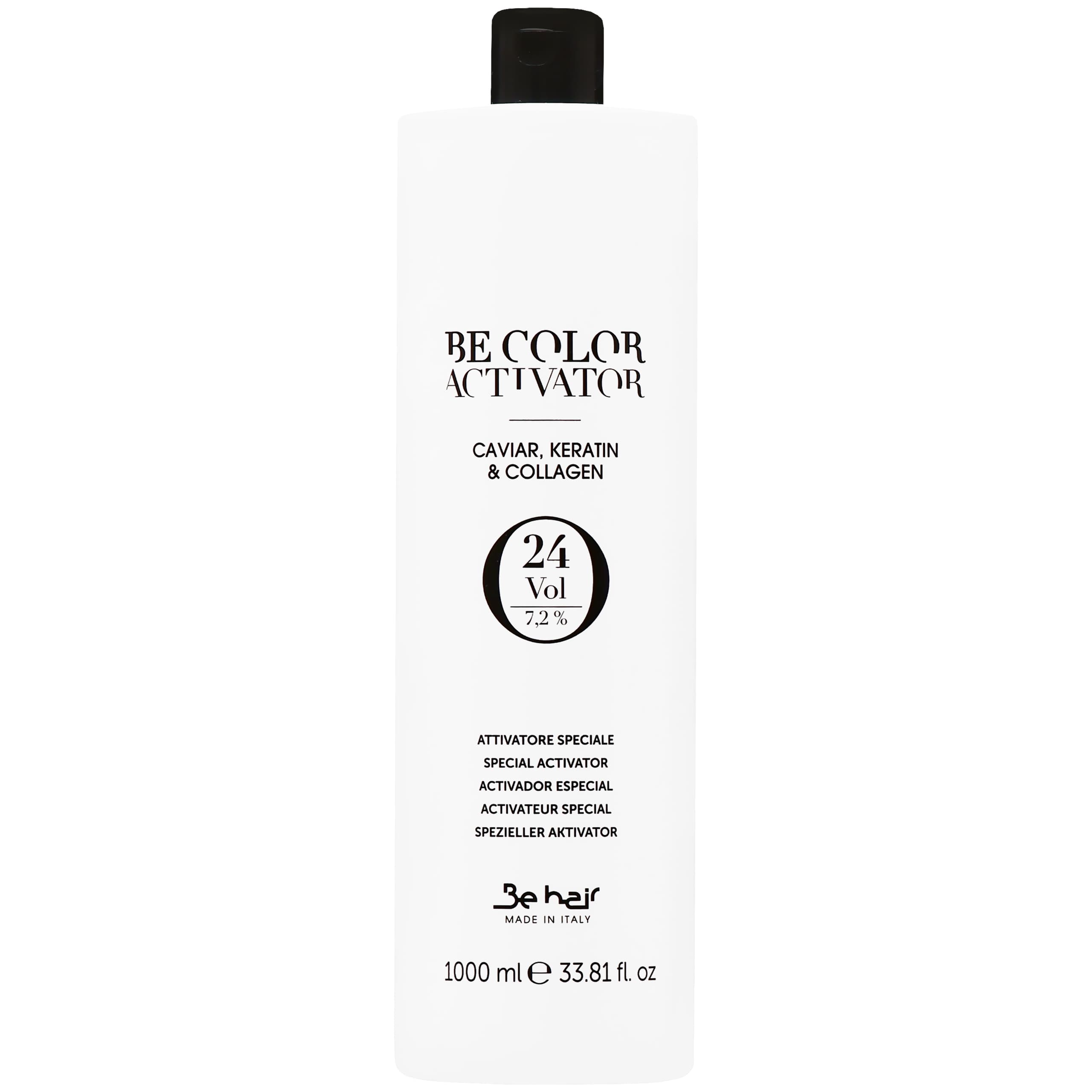 Be Color Activator - oksydant do farb z kompleksem kawioru, keratyny i kolagenu, Vol. 24 | 7.2%