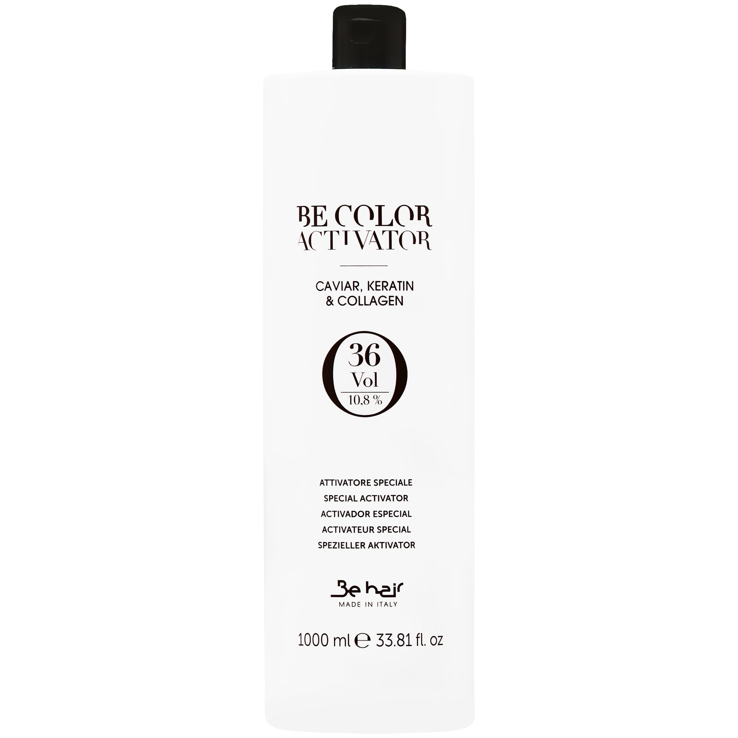 Be Color Activator - oksydant do farb z kompleksem kawioru, keratyny i kolagenu, Vol. 36 | 10.8%