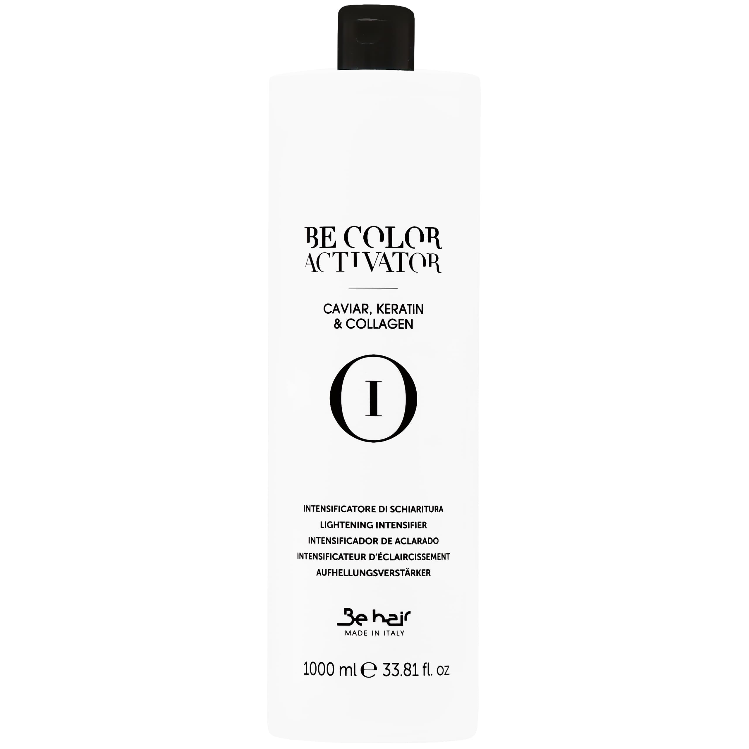 Be Color Activator - oksydant do farb z kompleksem kawioru, keratyny i kolagenu, Vol. 40 | 12%