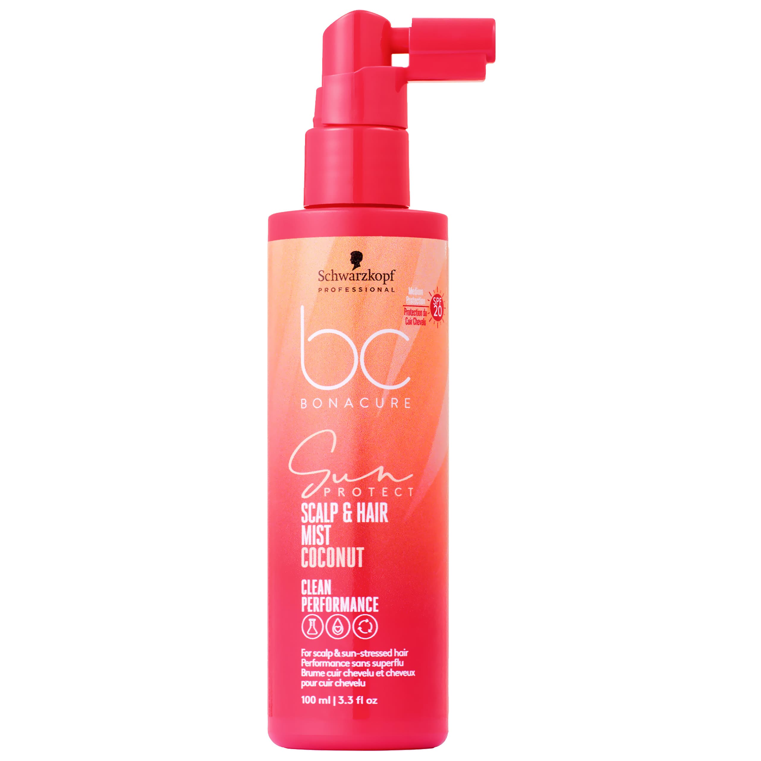 Schwarzkopf BC Sun Protect - lekki spray ochronny do włosów i skóry głowy z filtrem UV SPF 20