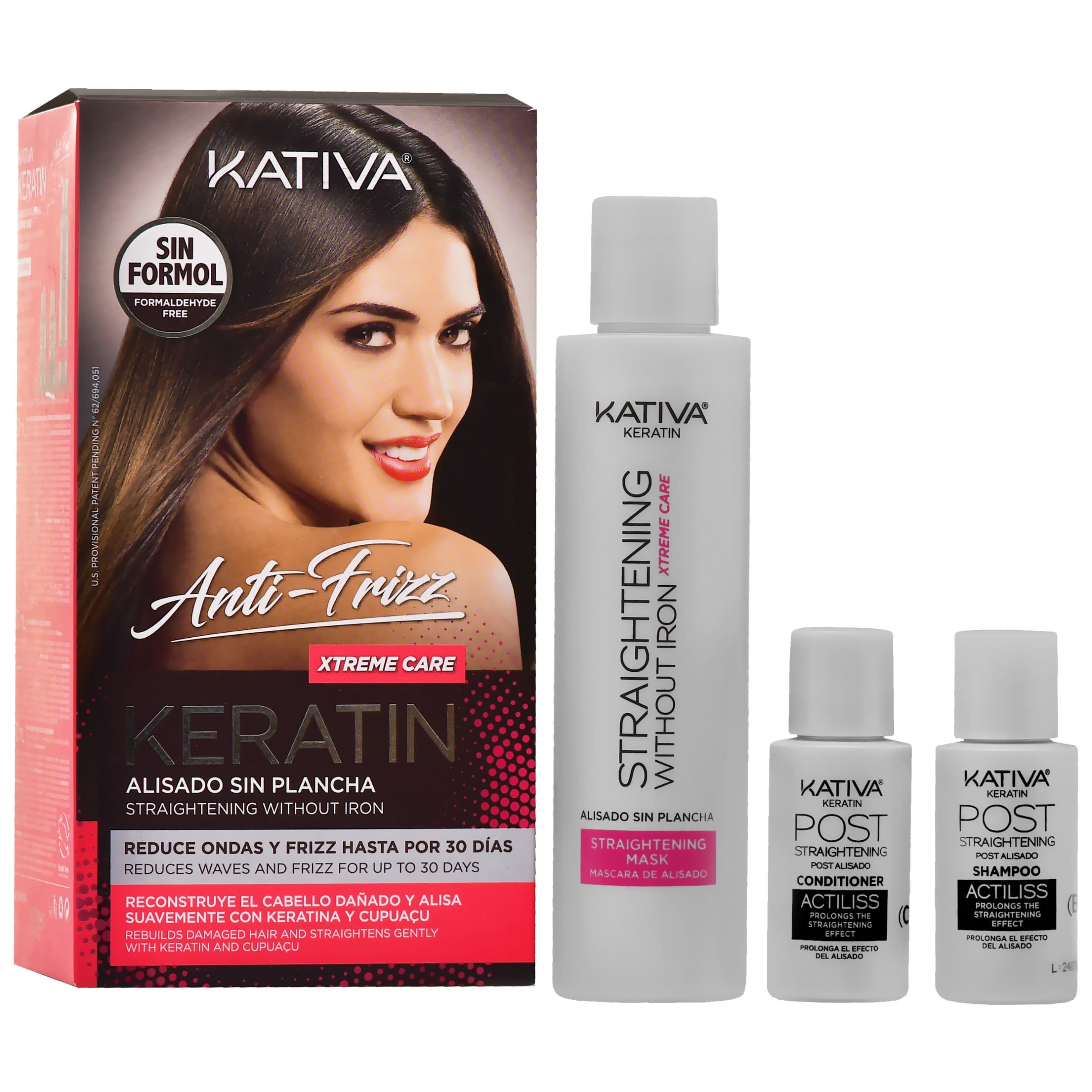 Alisado Keratin Xtreme Care Kit - profesjonalny zestaw do keratynowego prostowania włosów