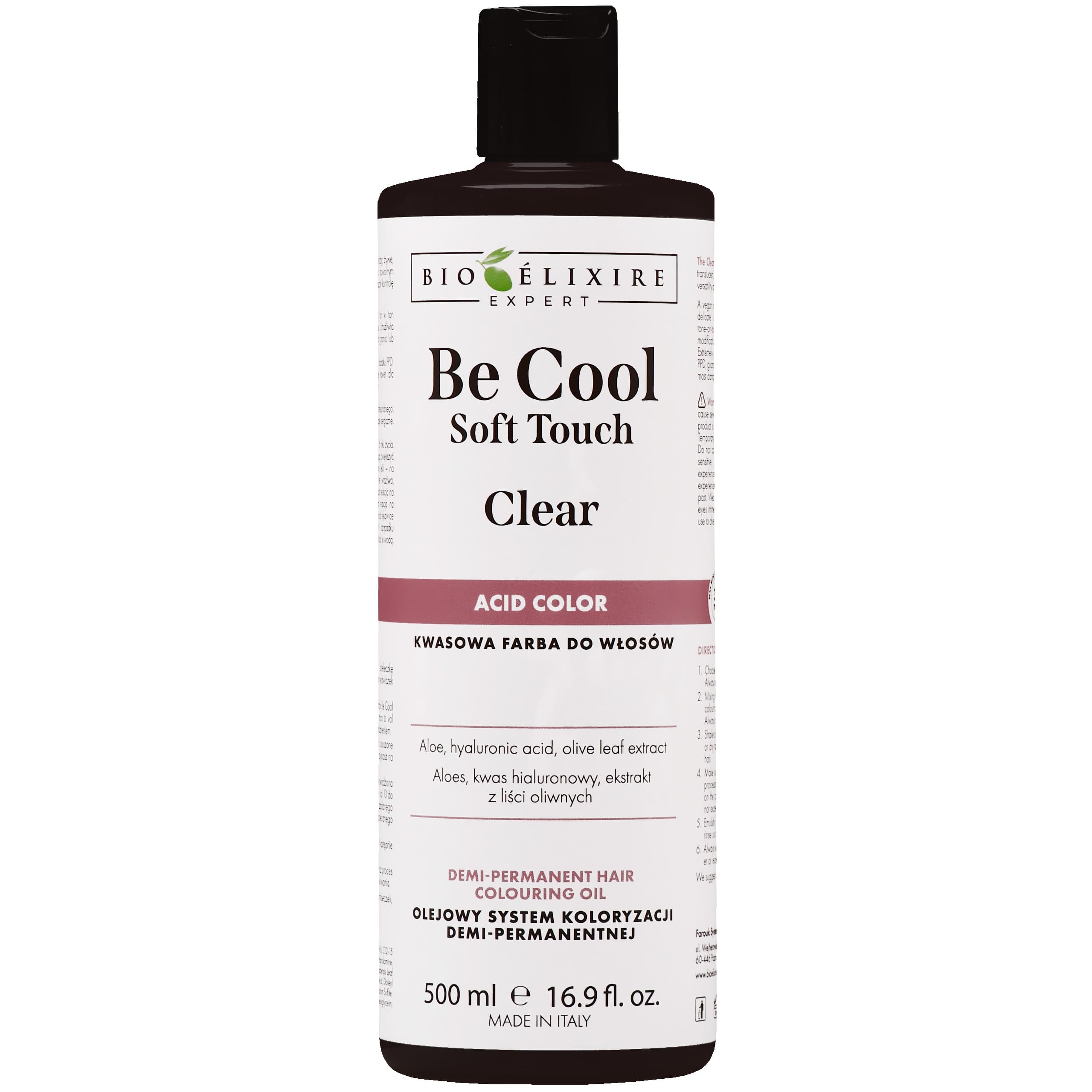 Be Cool Soft Touch Clear - farba do włosów o kwasowej formule
