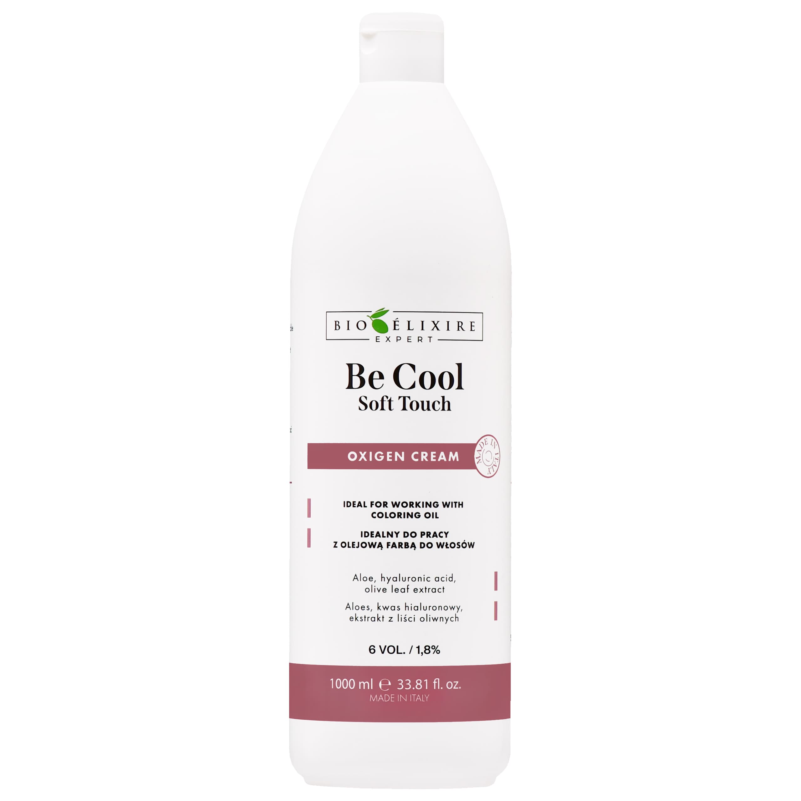 Be Cool Soft Touch Oxigen Cream – krem aktywujący do farb o pielęgnującym działaniu
