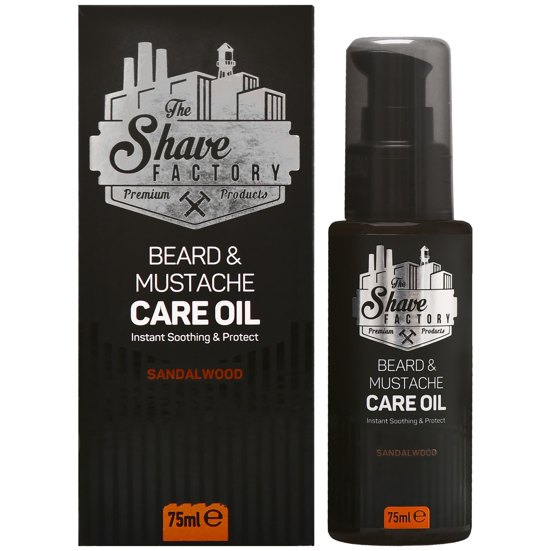 Sandalwood Beard Oil - nawilżający olejek do brody, drzewo sandałowe