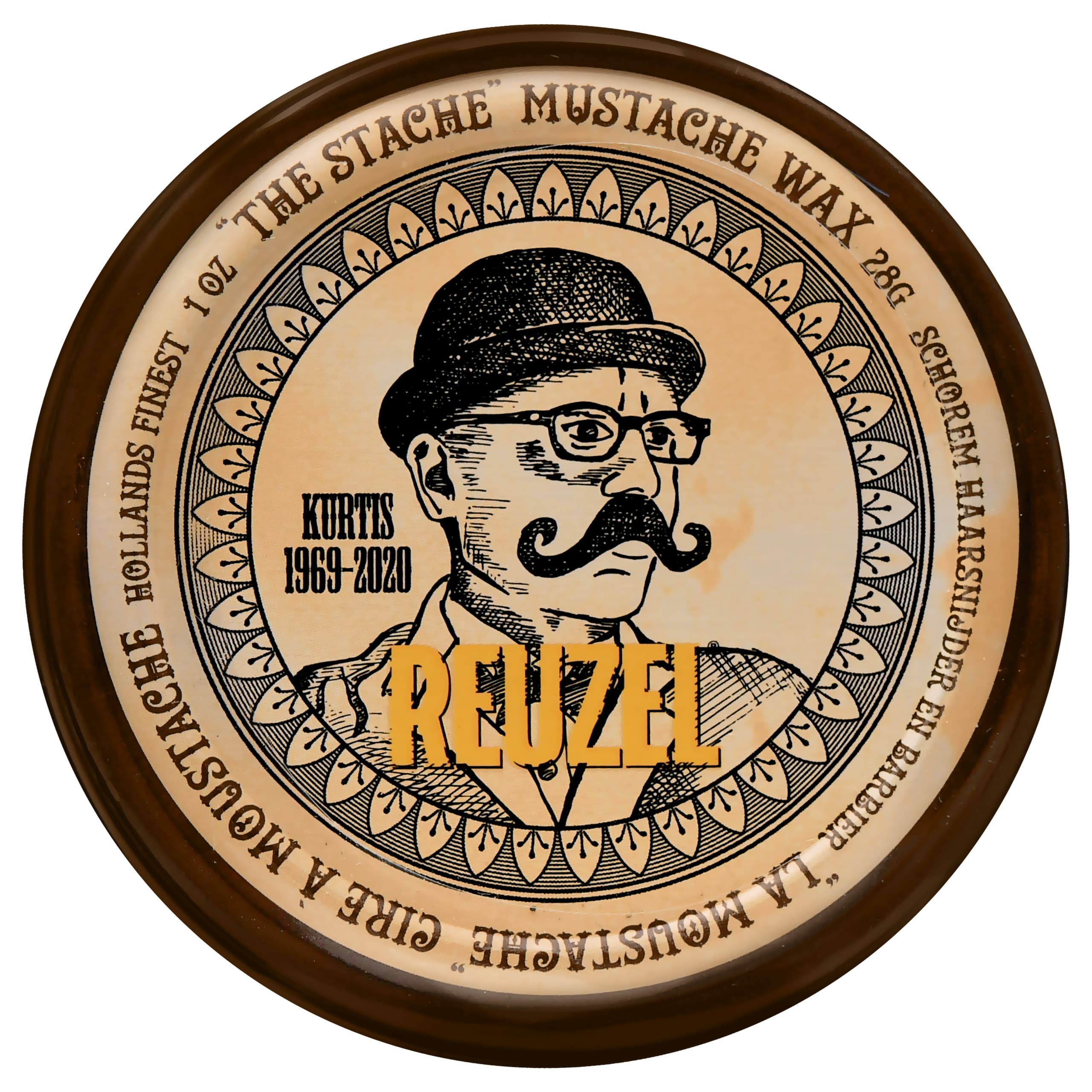 The Stache Mustache Wax - wosk do wąsów, utrwala i ułatwia modelowanie zarostu