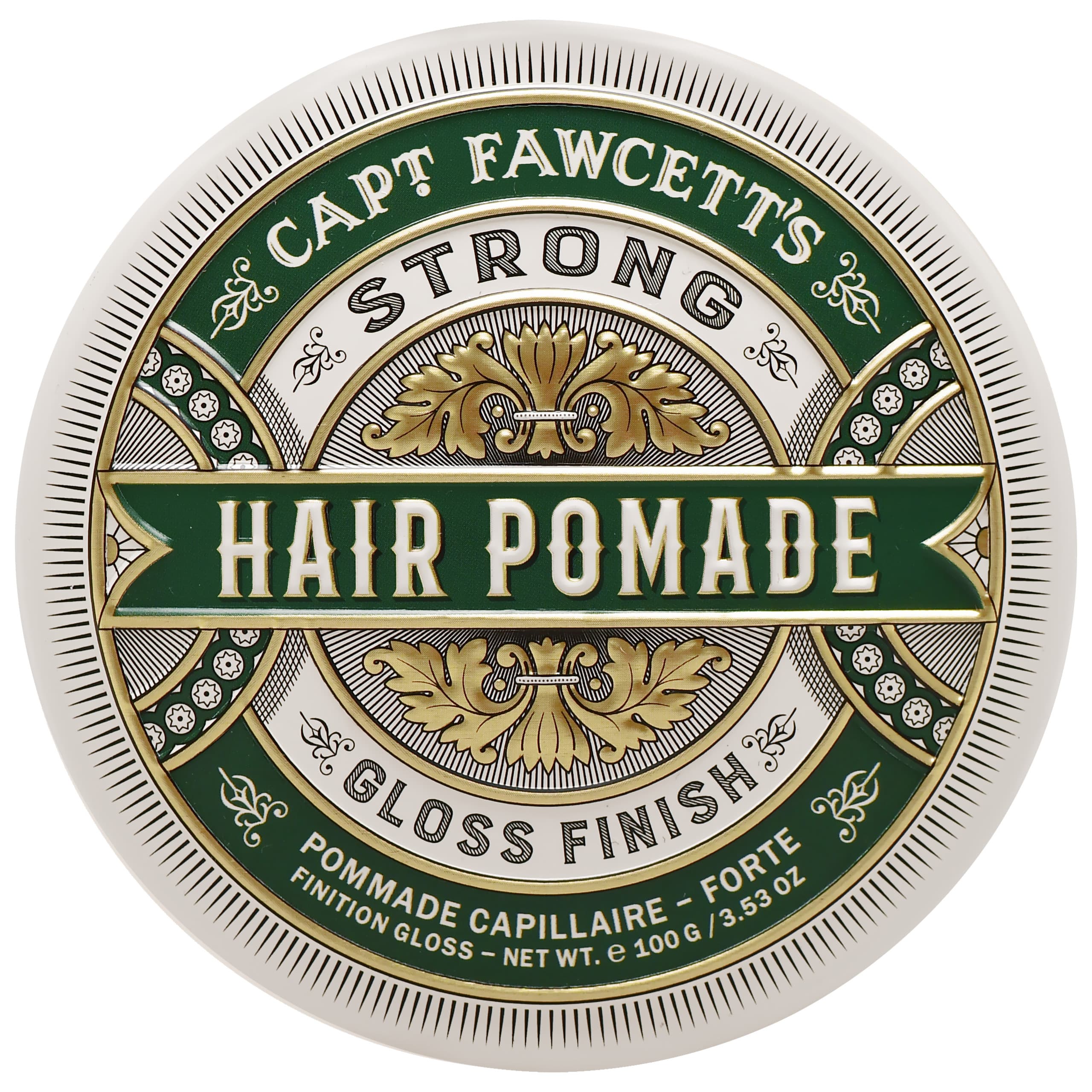 Strong Pomade Green – wodna pomada do włosów, mocny połysk i utrwalenie