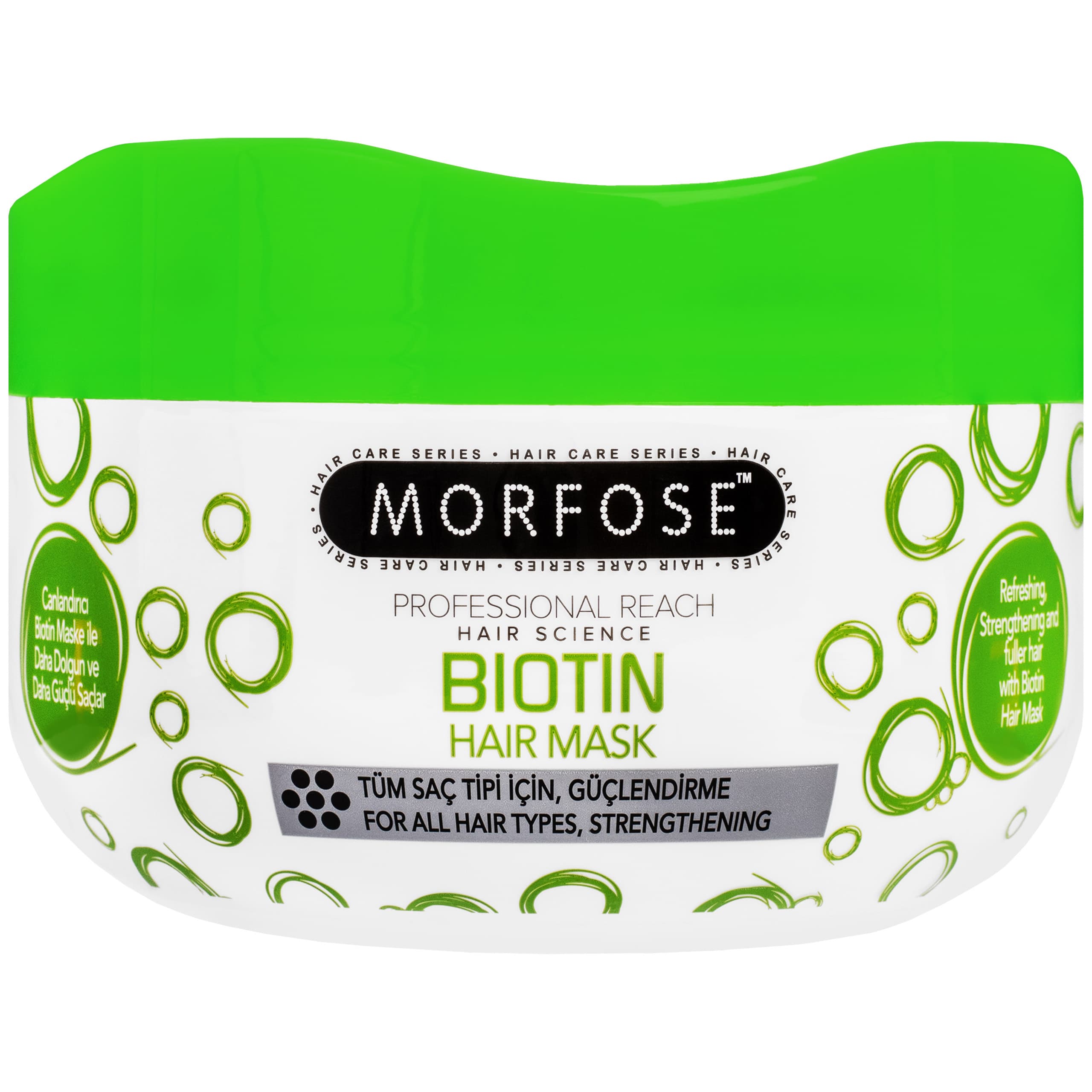 Biotin Hair Mask - wzmacniająca maska z biotyną do włosów zniszczonych