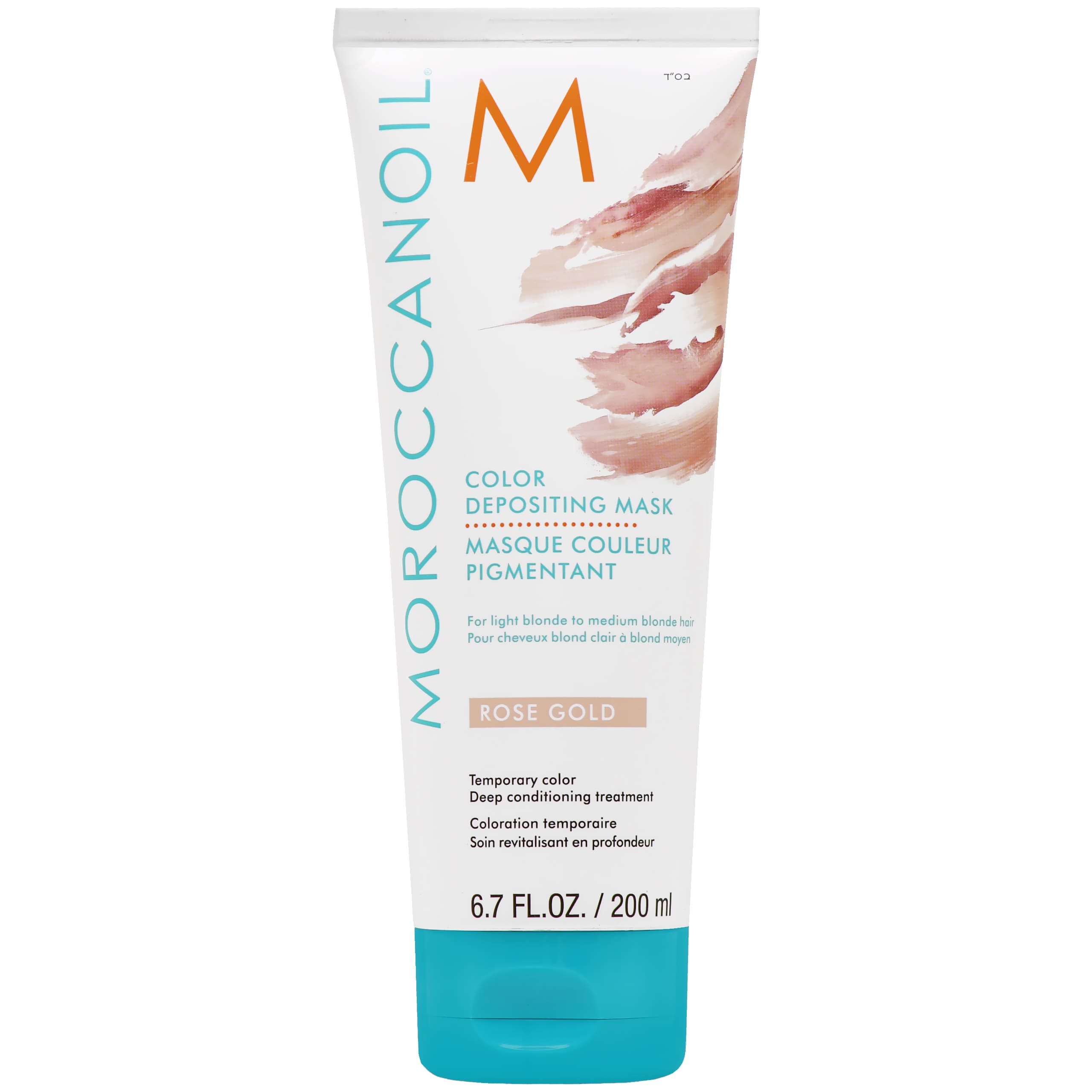 Color Depositing Mask - arganowa maska koloryzująca do włosów, Rose Gold | Różowe Złoto