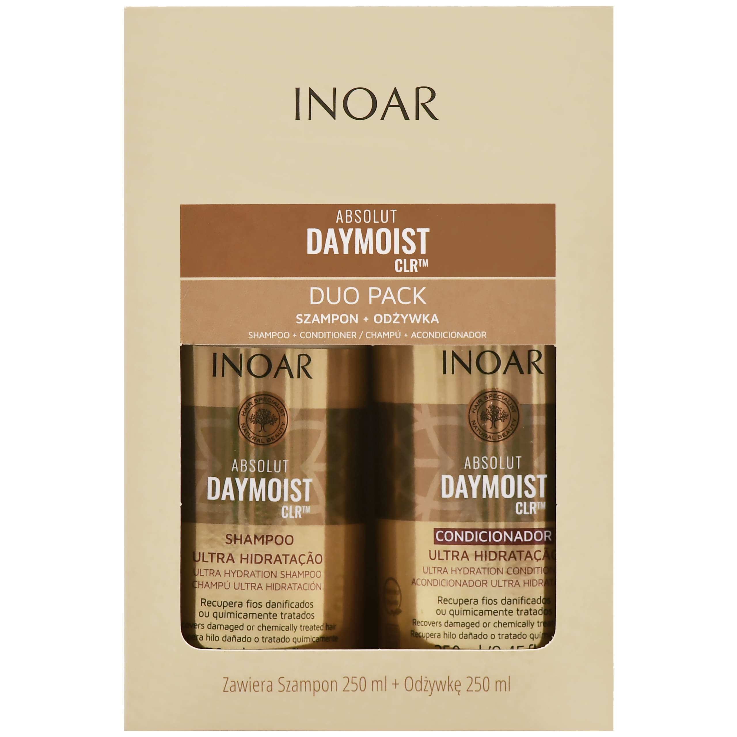 Absolut Daymoist CLR Duo Pack – intensywna regeneracja i nawilżenie włosów