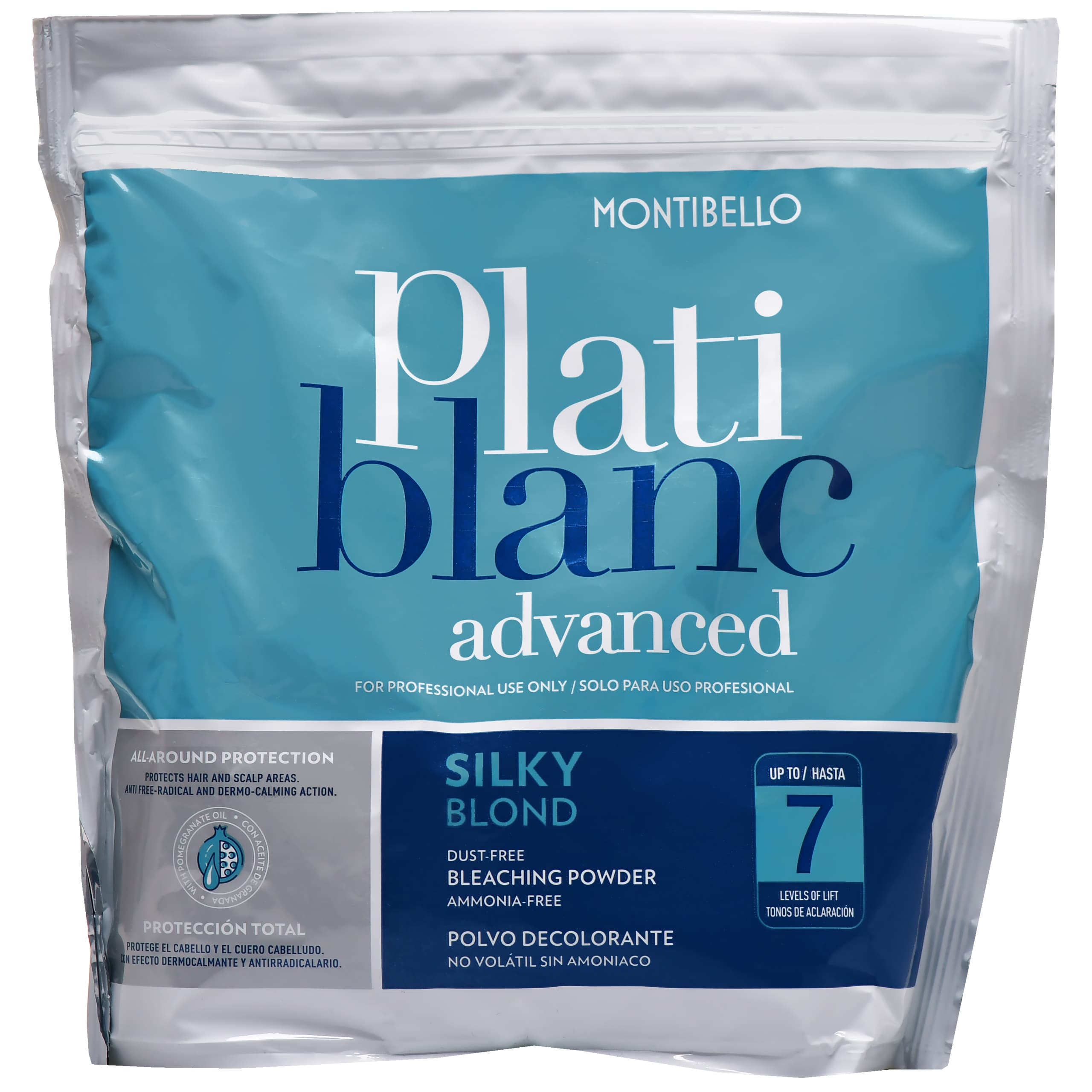 Platiblanc Advanced Silky Blond Level 7 - rozjaśniacz w proszku bez amoniaku
