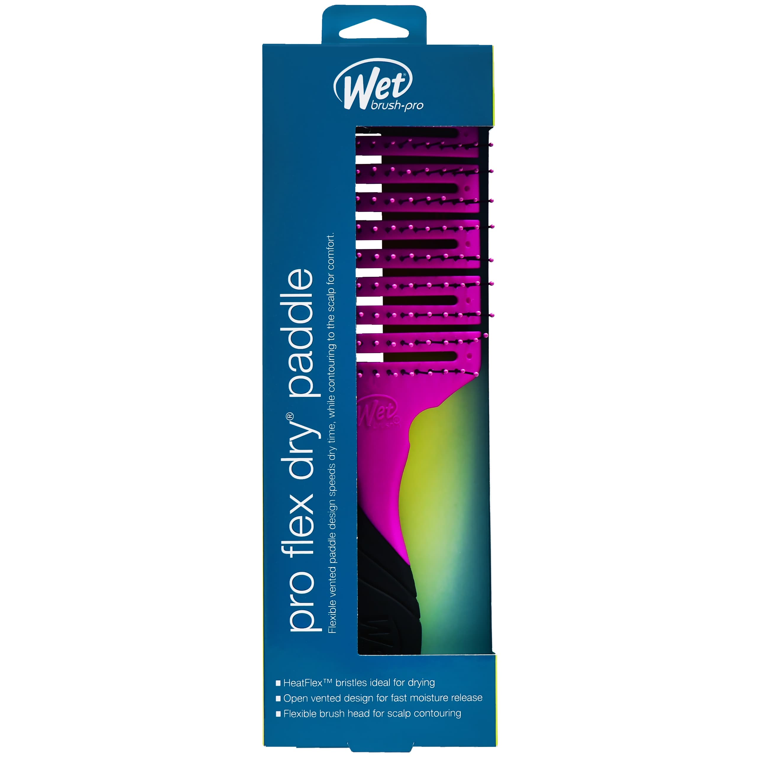 Pro Flex Dry Paddle Purple – szczotka do rozczesywania włosów Purple | Fioletowa