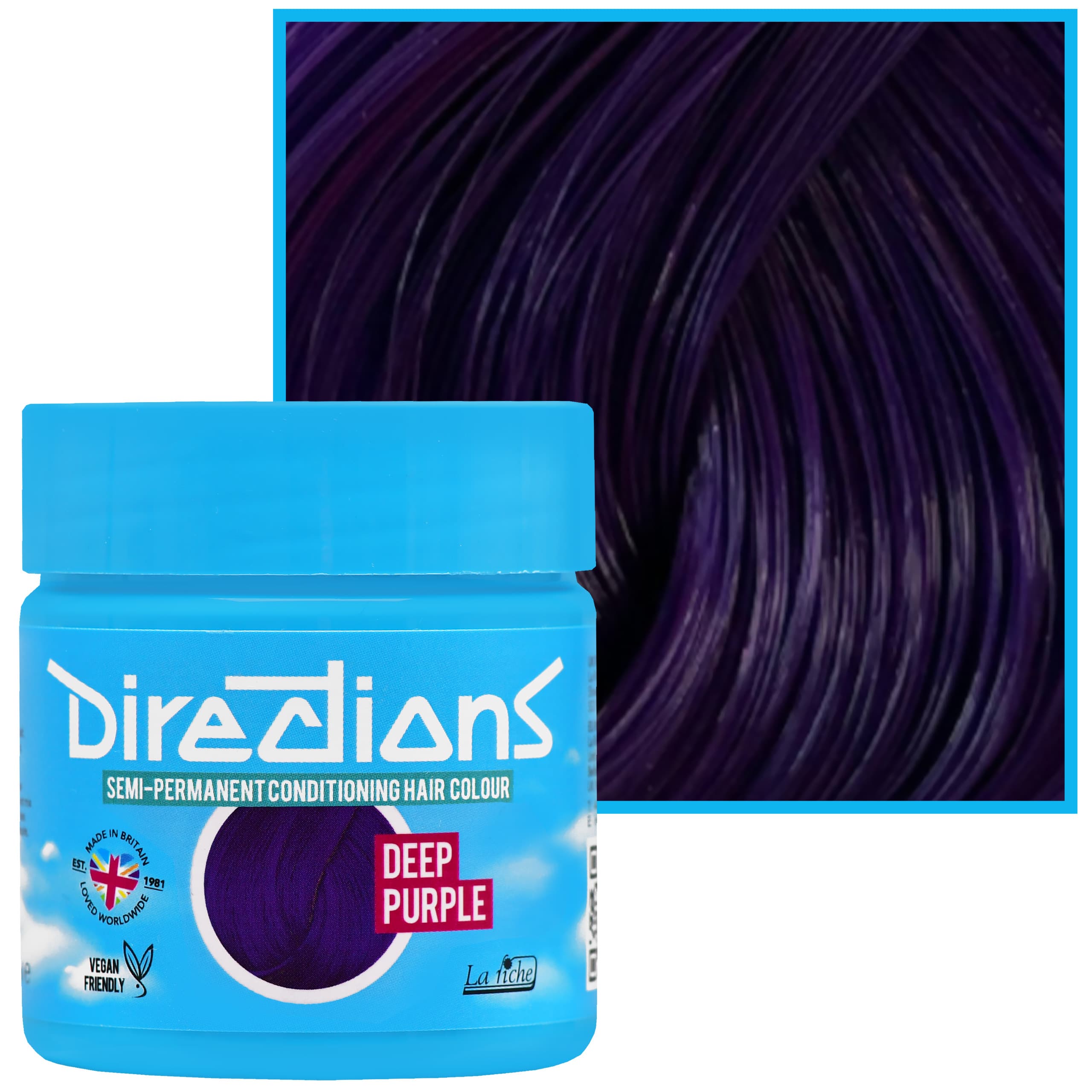 Riche Directions - toner koloryzujący do włosów, Deep Purple
