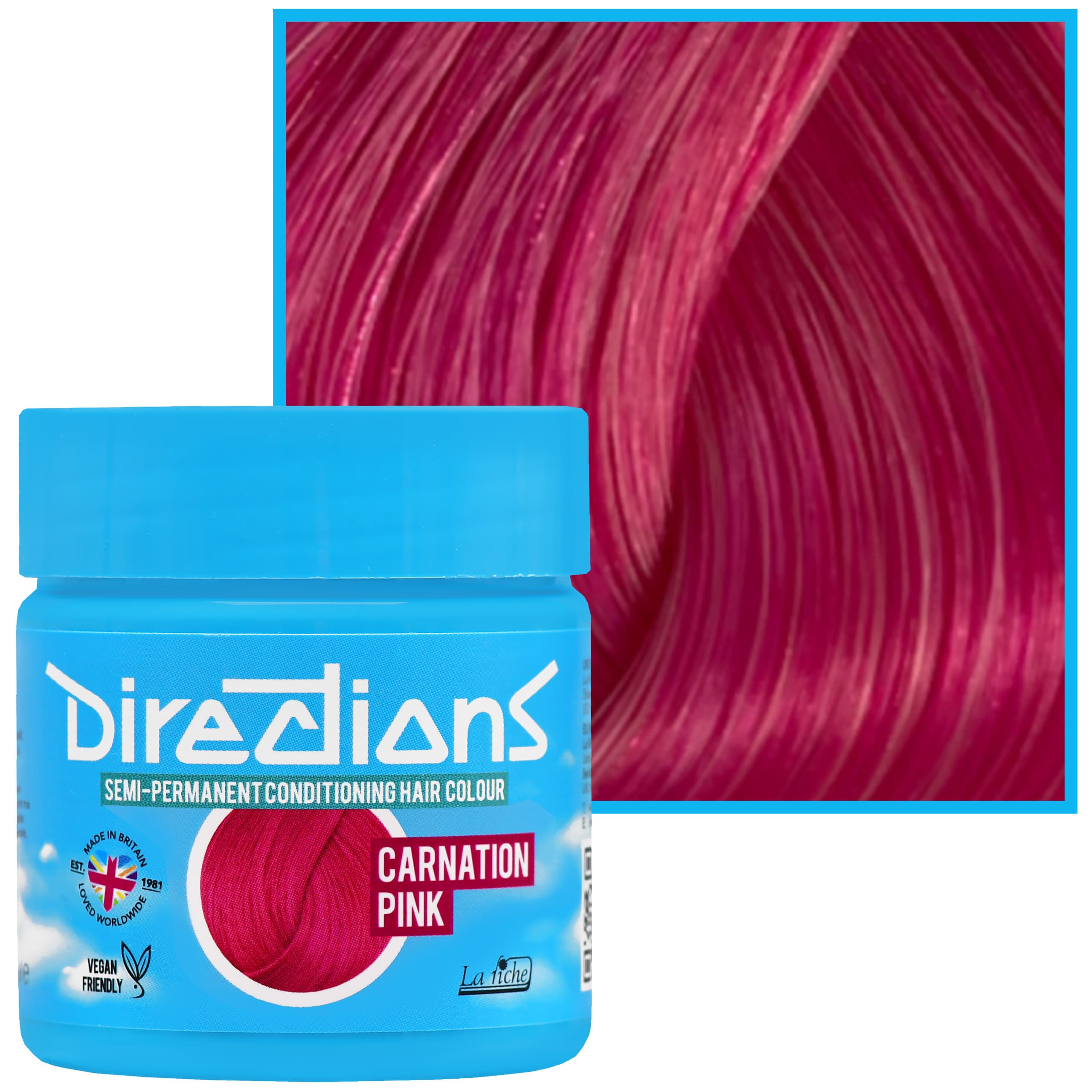 Riche Directions - toner koloryzujący do włosów, Carnation Pink
