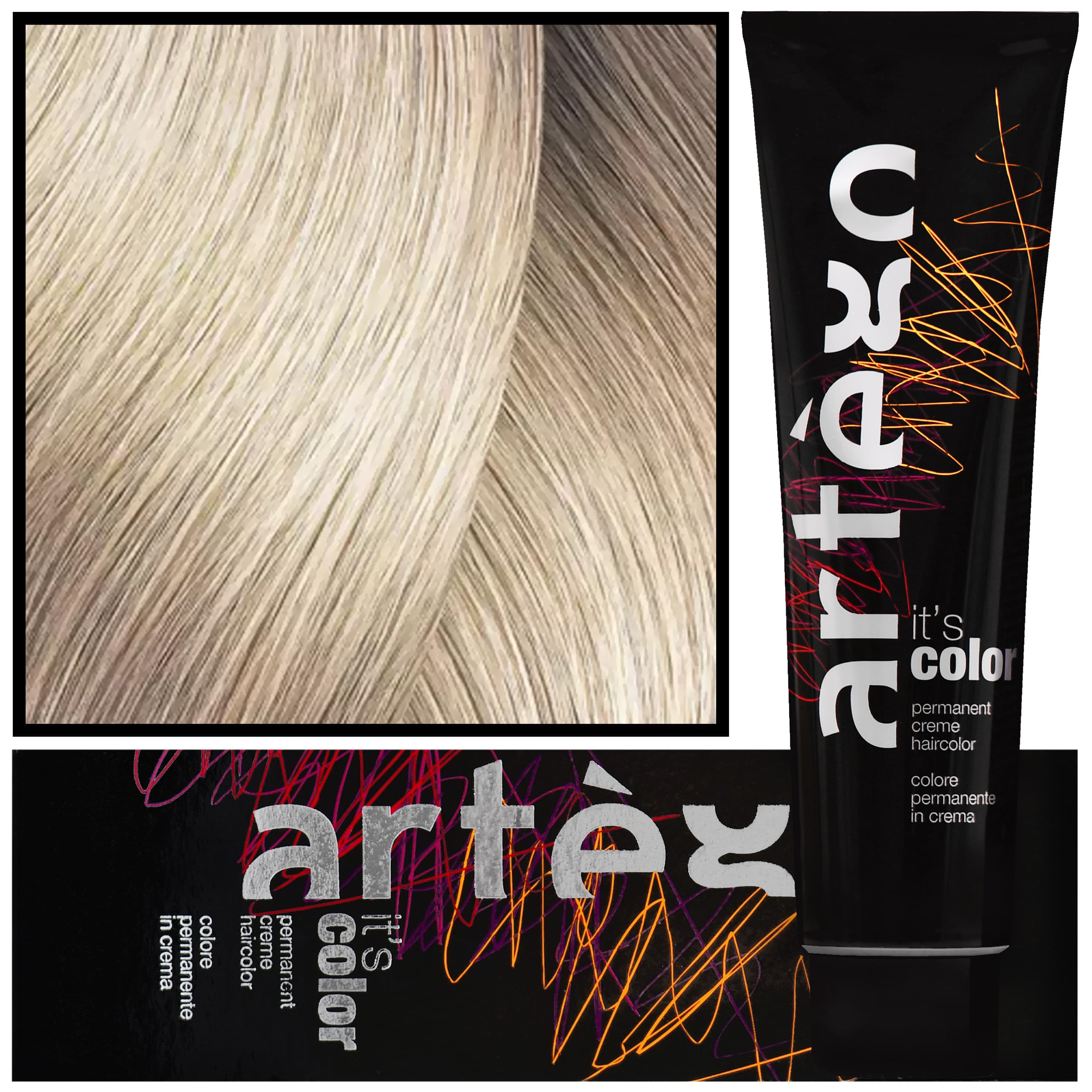 IT'S COLOR - profesjonalna farba w kremie, cała paleta kolorów, 13.00 - 13NN | Ultra Naturalny Perłowy Blond