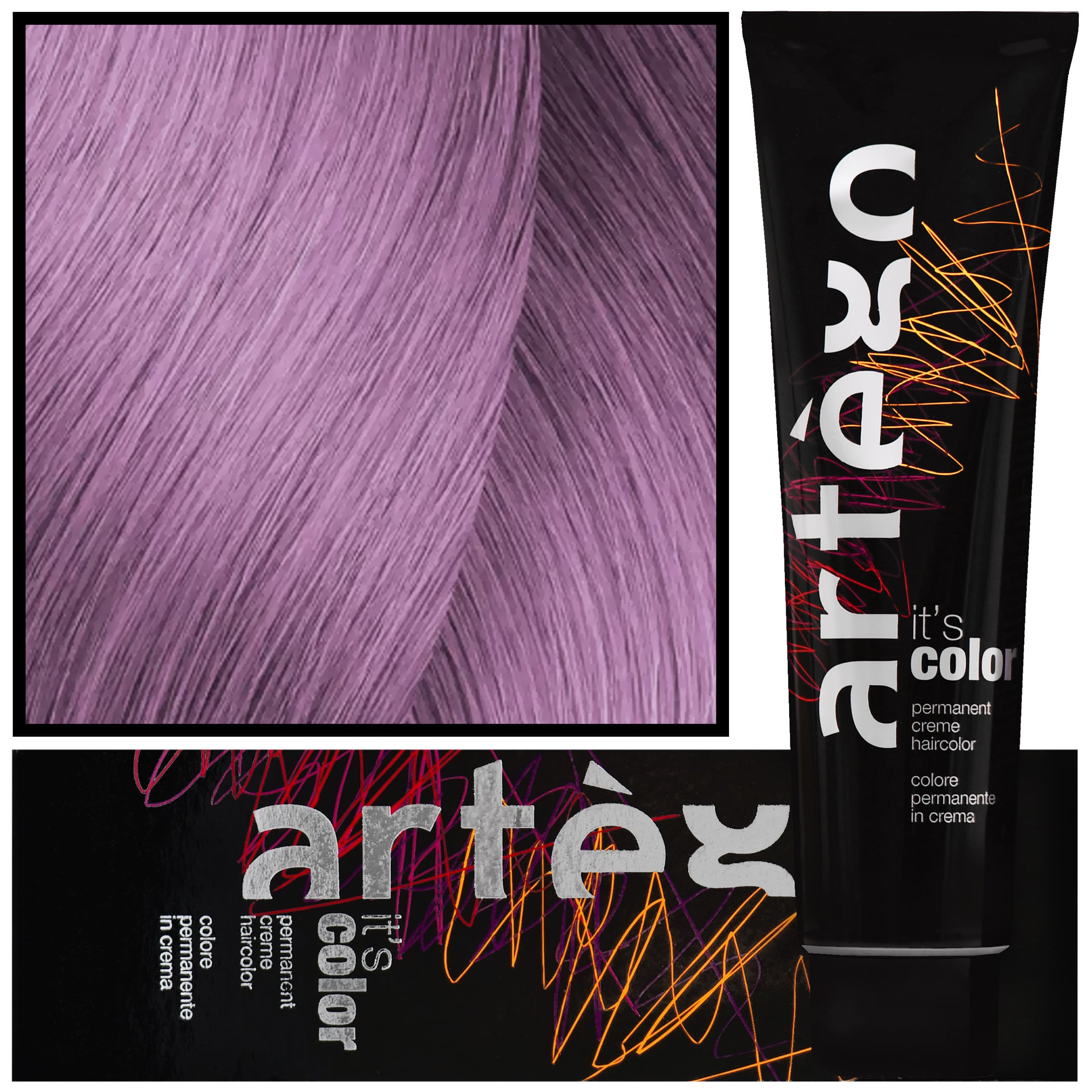 IT'S COLOR - profesjonalna farba w kremie, cała paleta kolorów, Violet Intense | Intensywny Fiolet