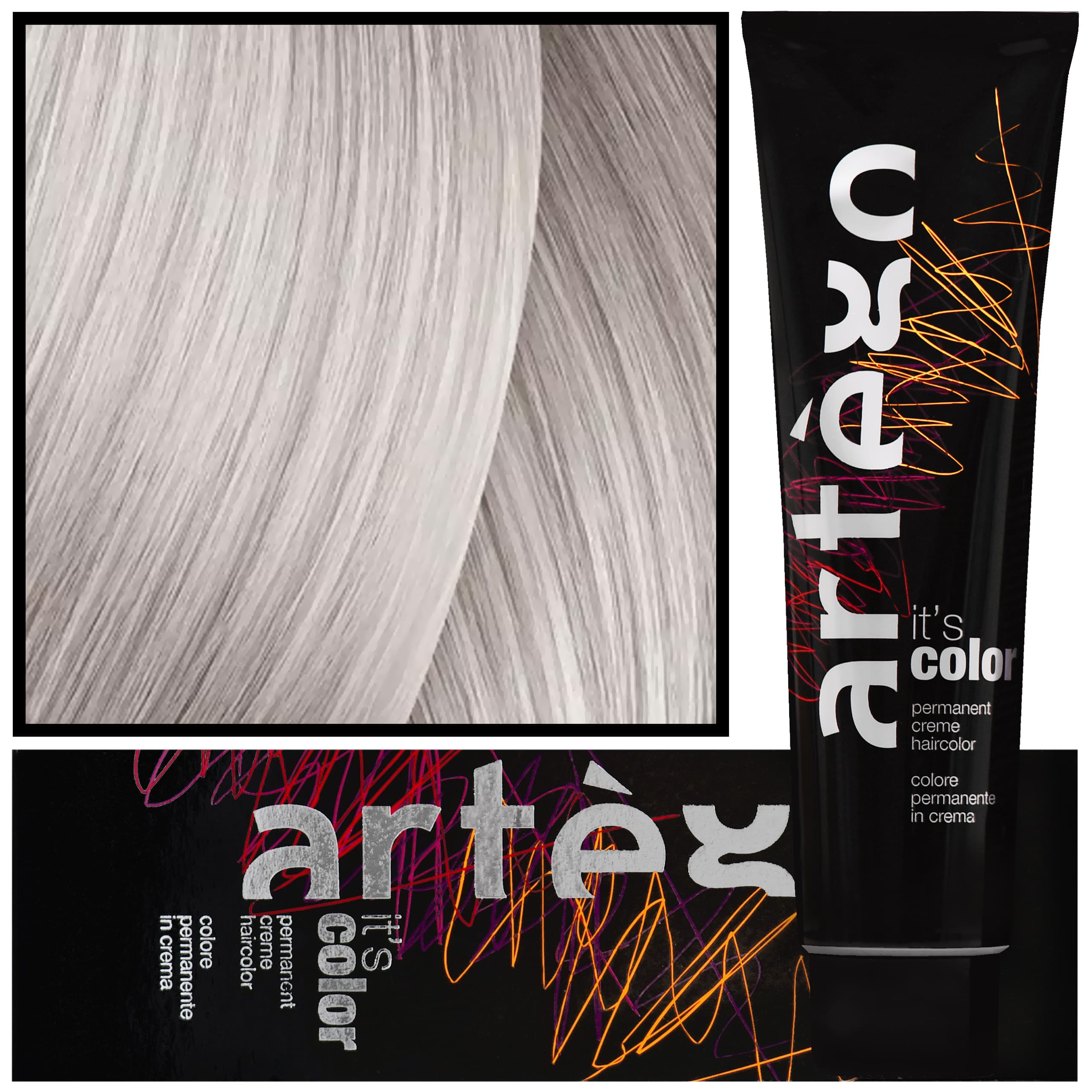 IT'S COLOR - profesjonalna farba w kremie, cała paleta kolorów, LEVEL 10 Pearl | Platynowo–Perłowy