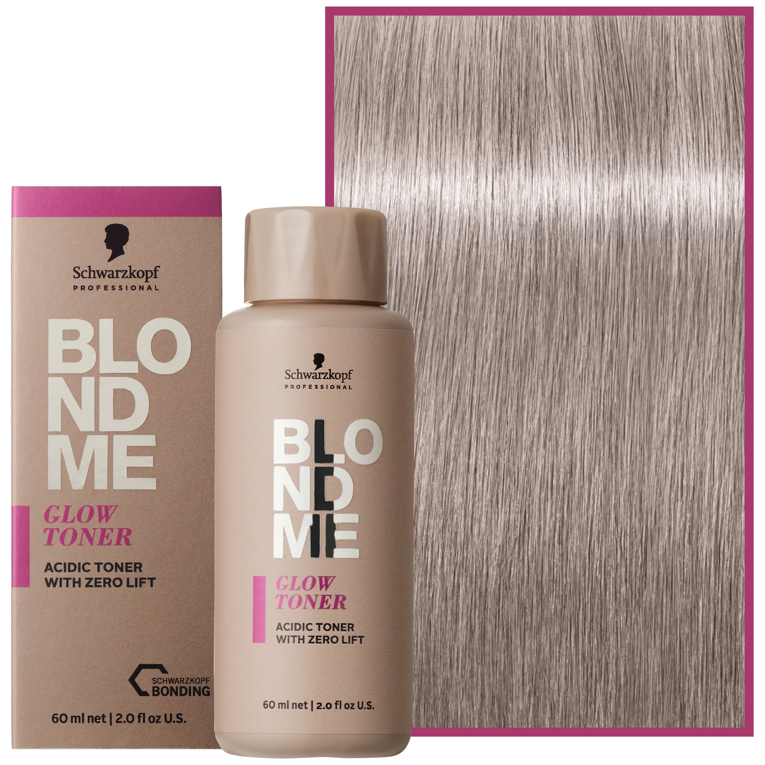 Schwarzkopf BlondMe Glow Toner – profesjonalny toner do włosów blond, 9-21 | Steel - Stalowy