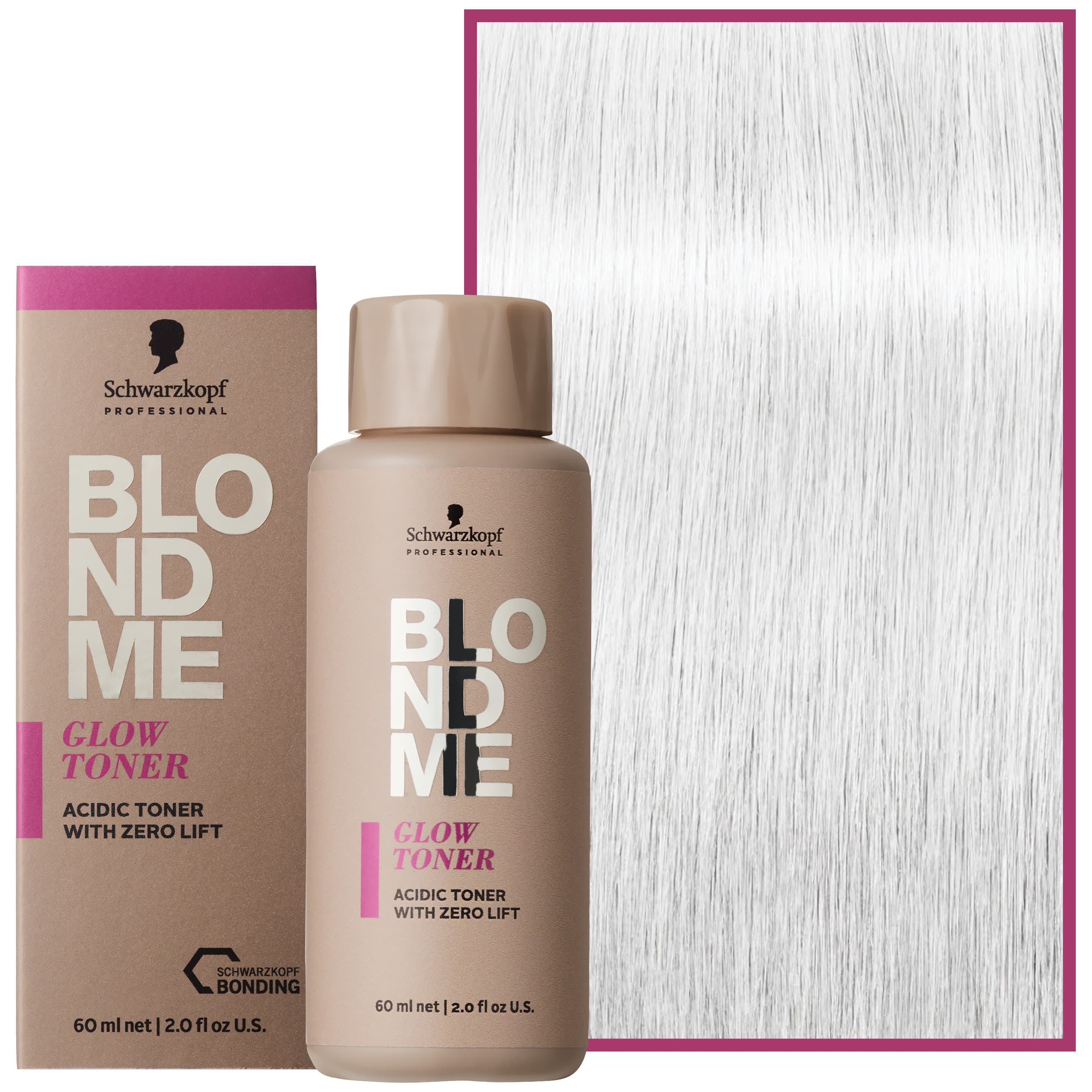 Schwarzkopf BlondMe Glow Toner – profesjonalny toner do włosów blond, 0-0 | Clear - Czysty