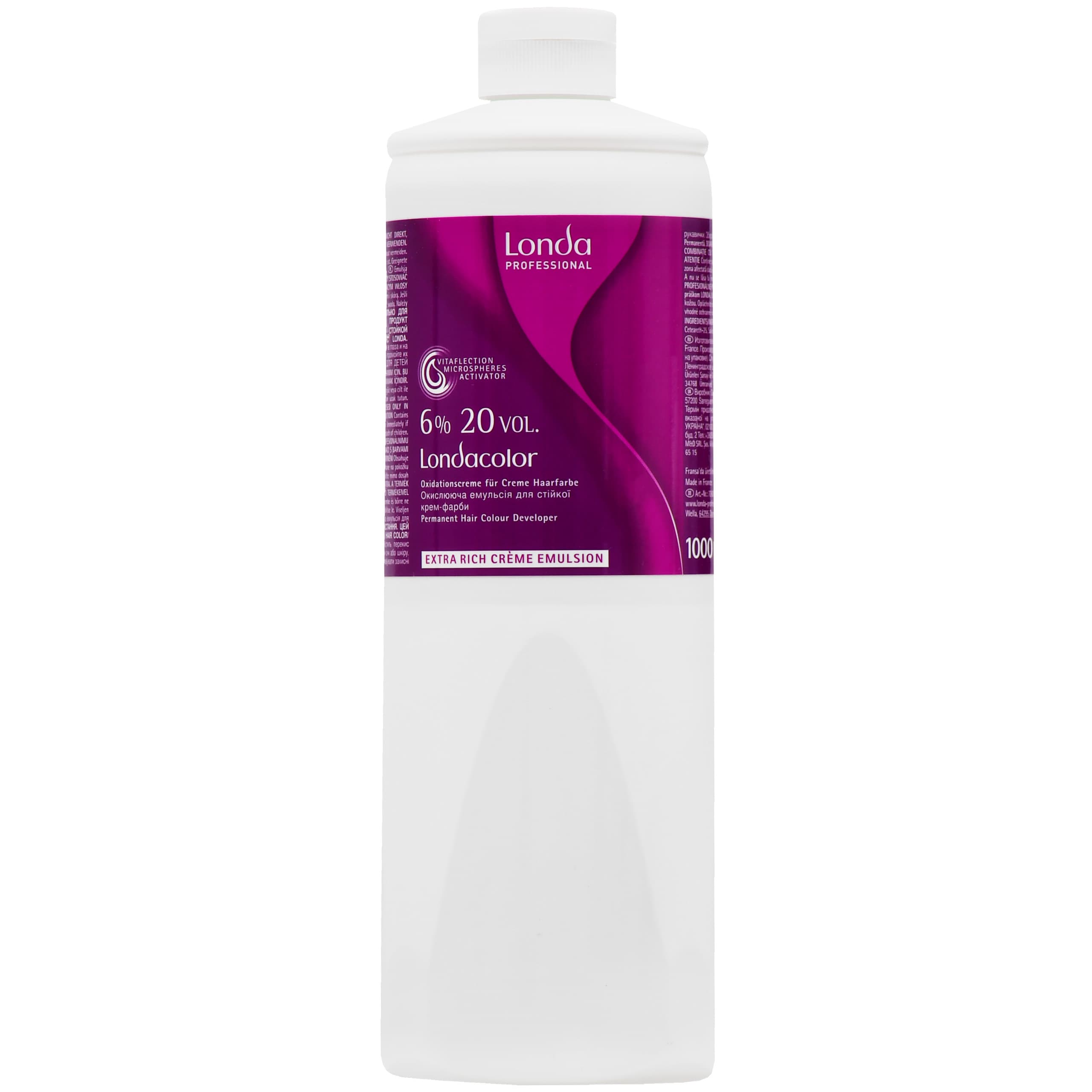 Oxydant Londa Color - emulsja utleniająca w kremie do farb Londacolor, 6 % - 20 vol