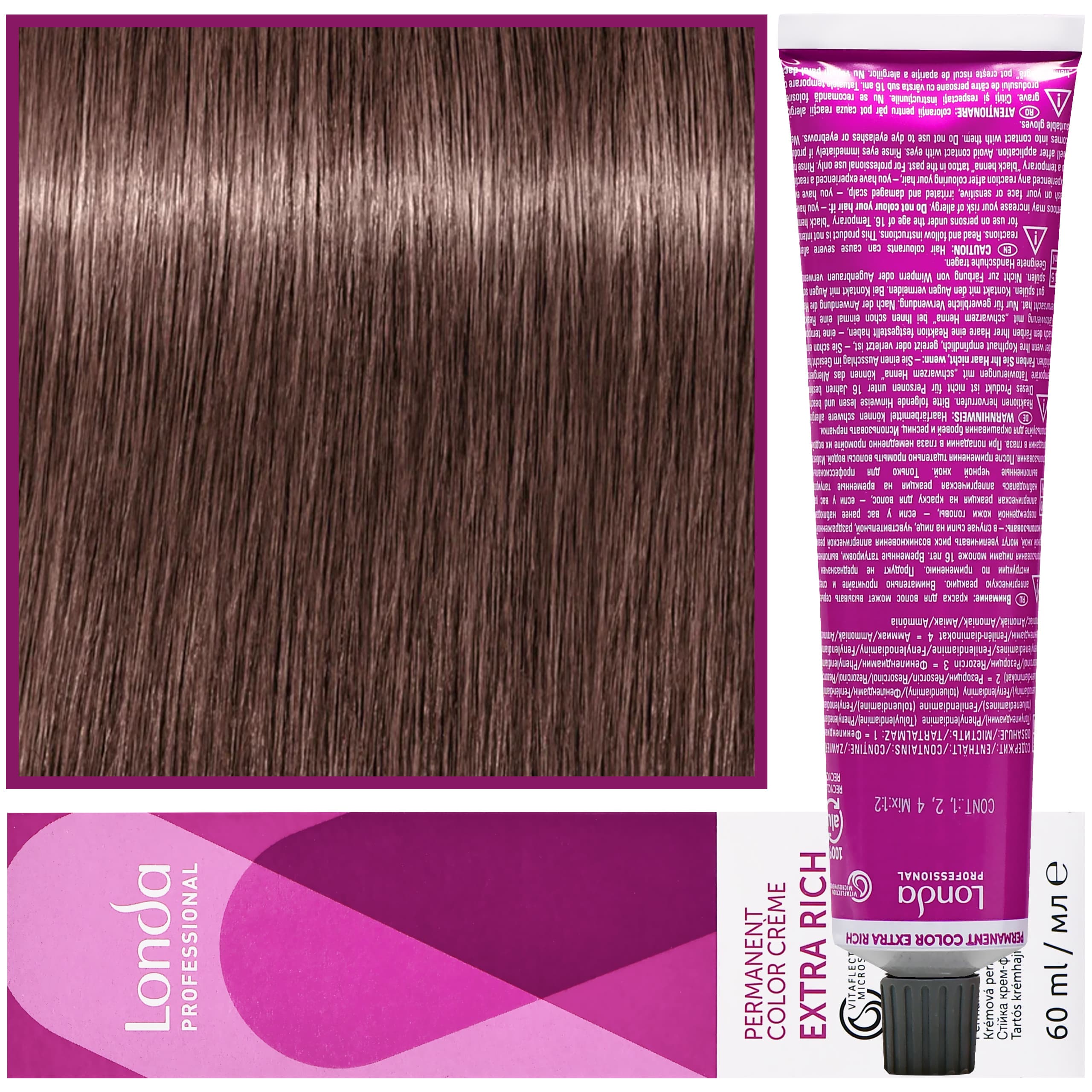 Color - profesjonalna farba do włosów Vitaflection Microspheres, 6/7 Brązowy ciemny blond