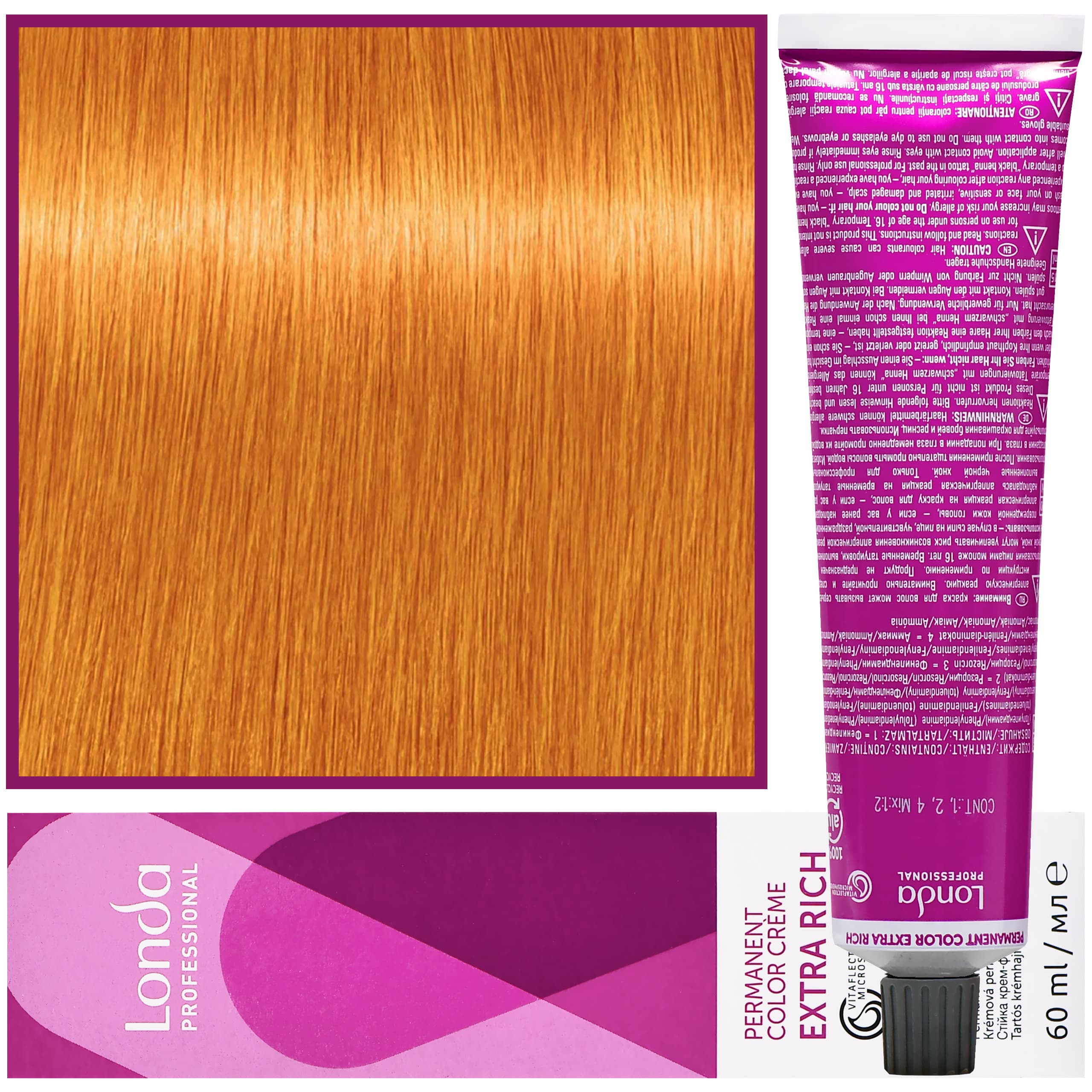 Color - profesjonalna farba do włosów Vitaflection Microspheres, 0/33 Intensywnie Złoty