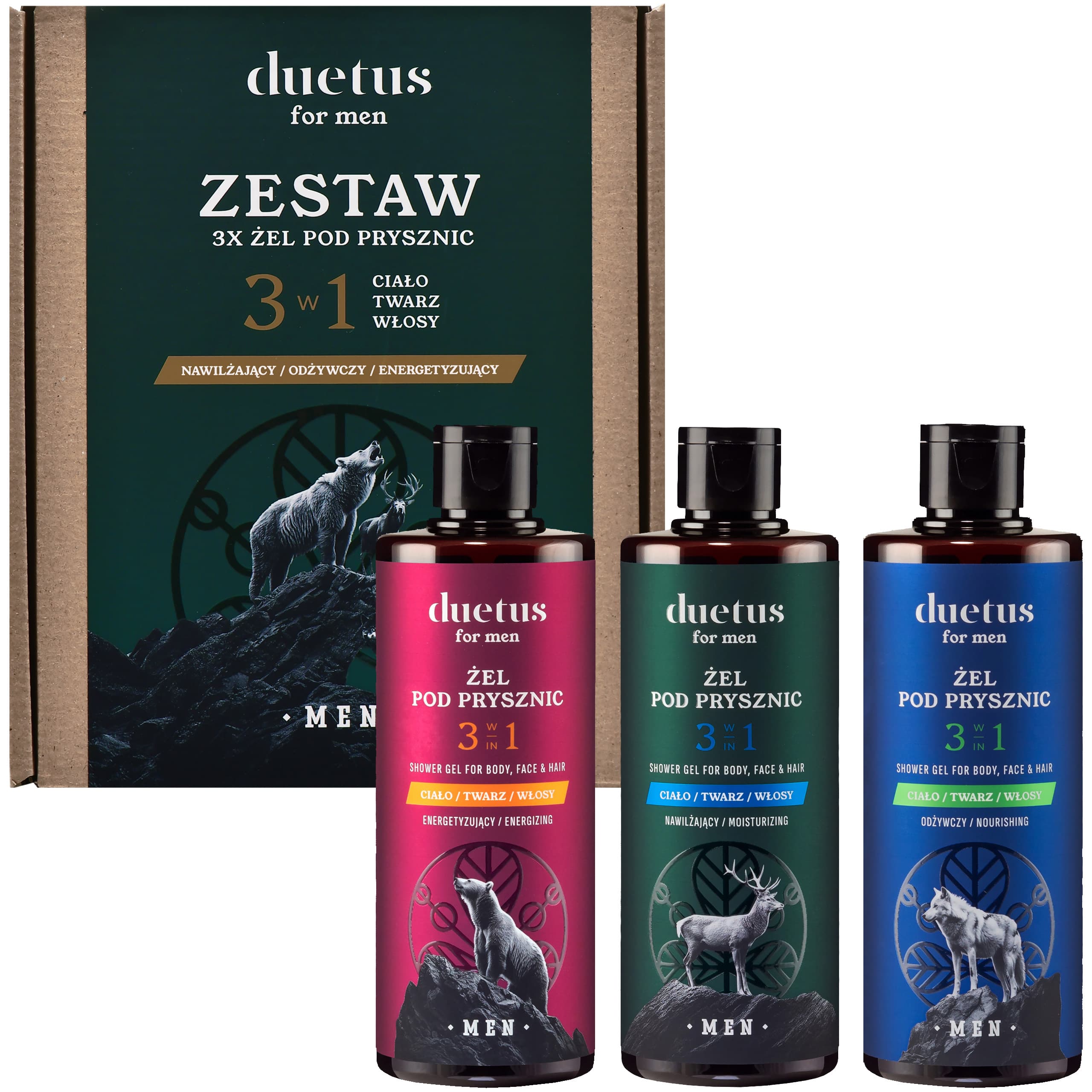 For Men – zestaw żeli pod prysznic