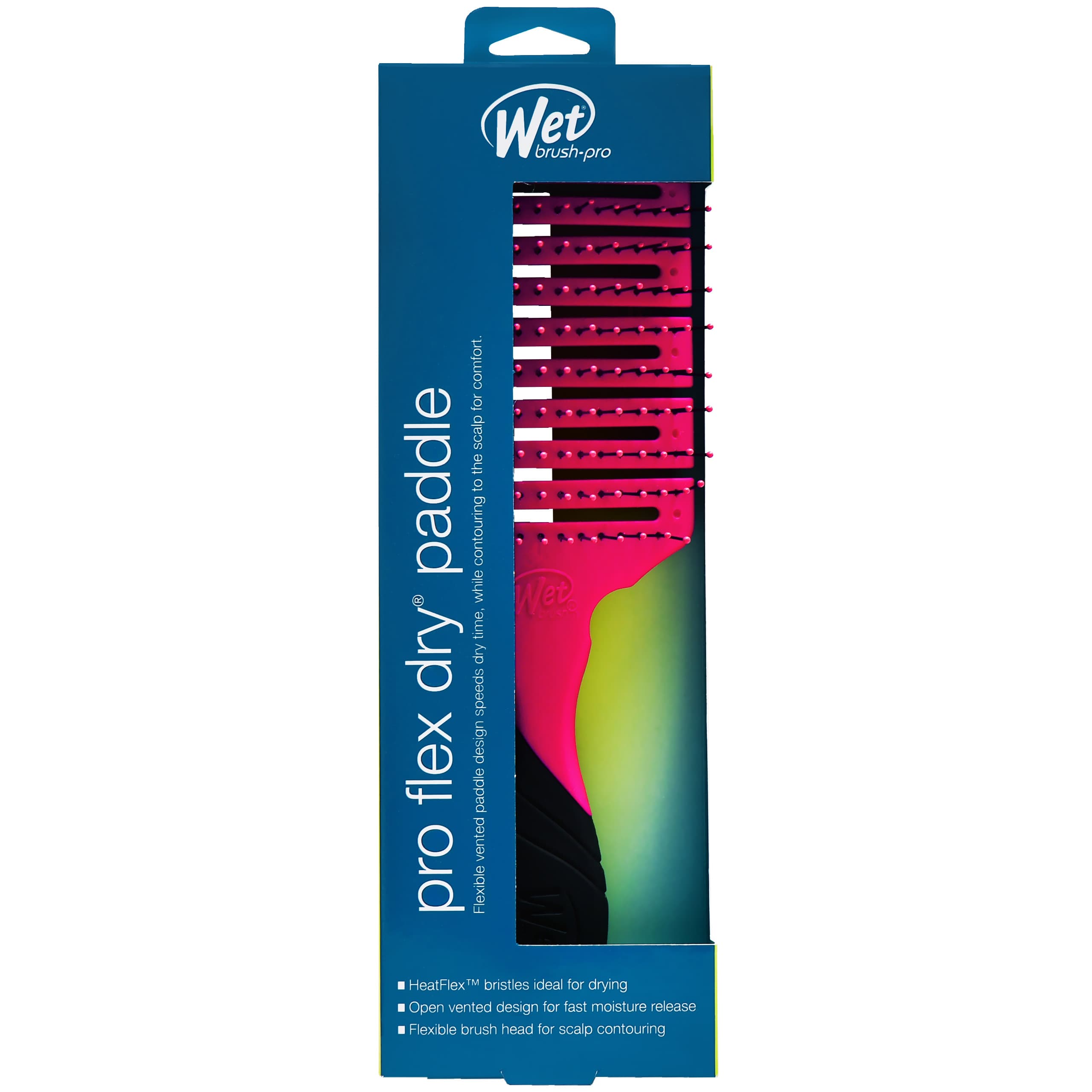 Pro Flex Dry Paddle Purple – szczotka do rozczesywania włosów Pink | Różowa
