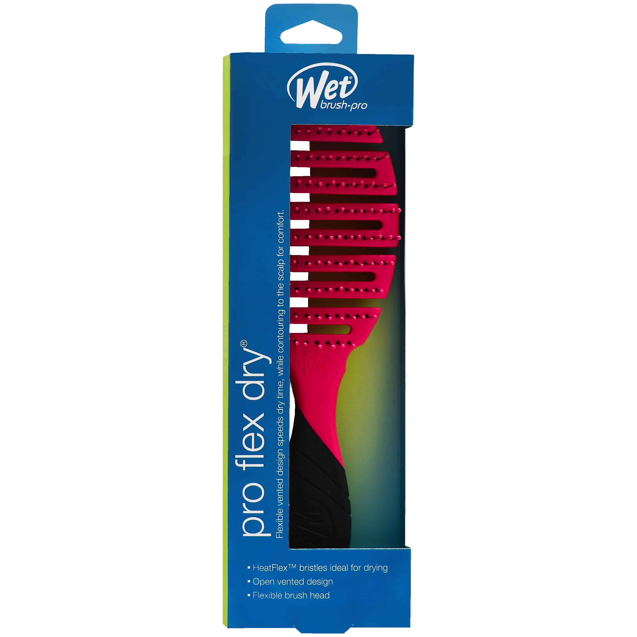 Pro Flex Dry Black – szczotka do rozczesywania i stylizacji włosów Pink | Różowa
