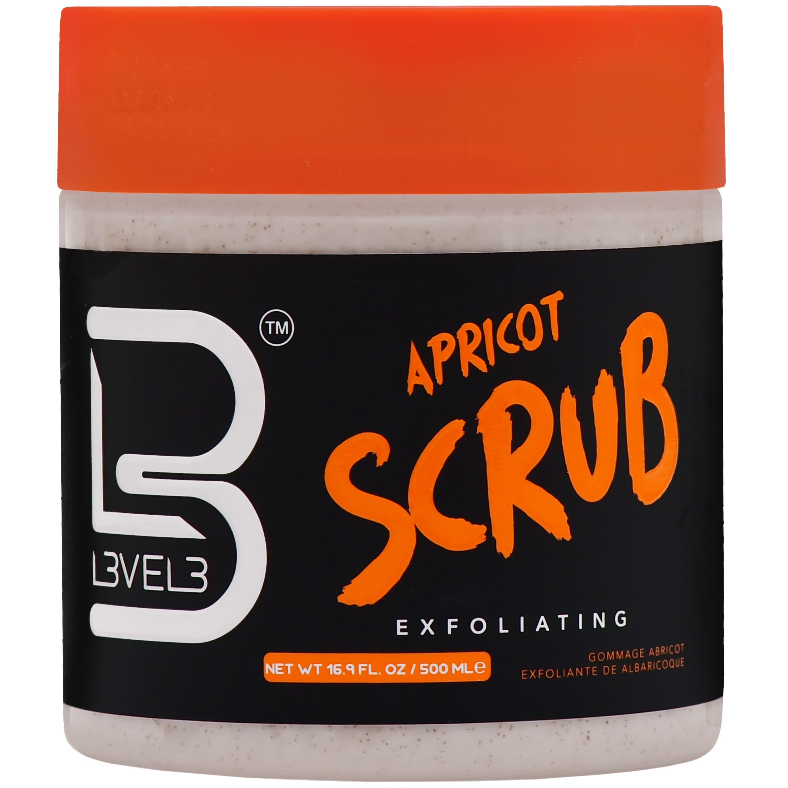 L3VEL3 Apricot Scrub - morelowy peeling do twarzy